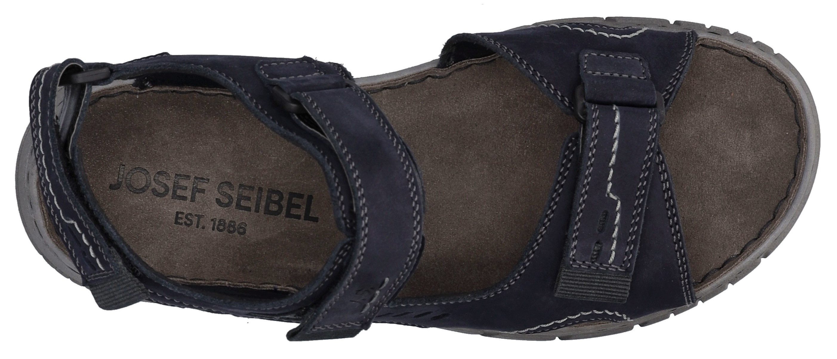 Josef Seibel Sandalen Brendan 08 , klittenbandschoen, trekkingsandaal met extra hiel-klittenbandsluiting