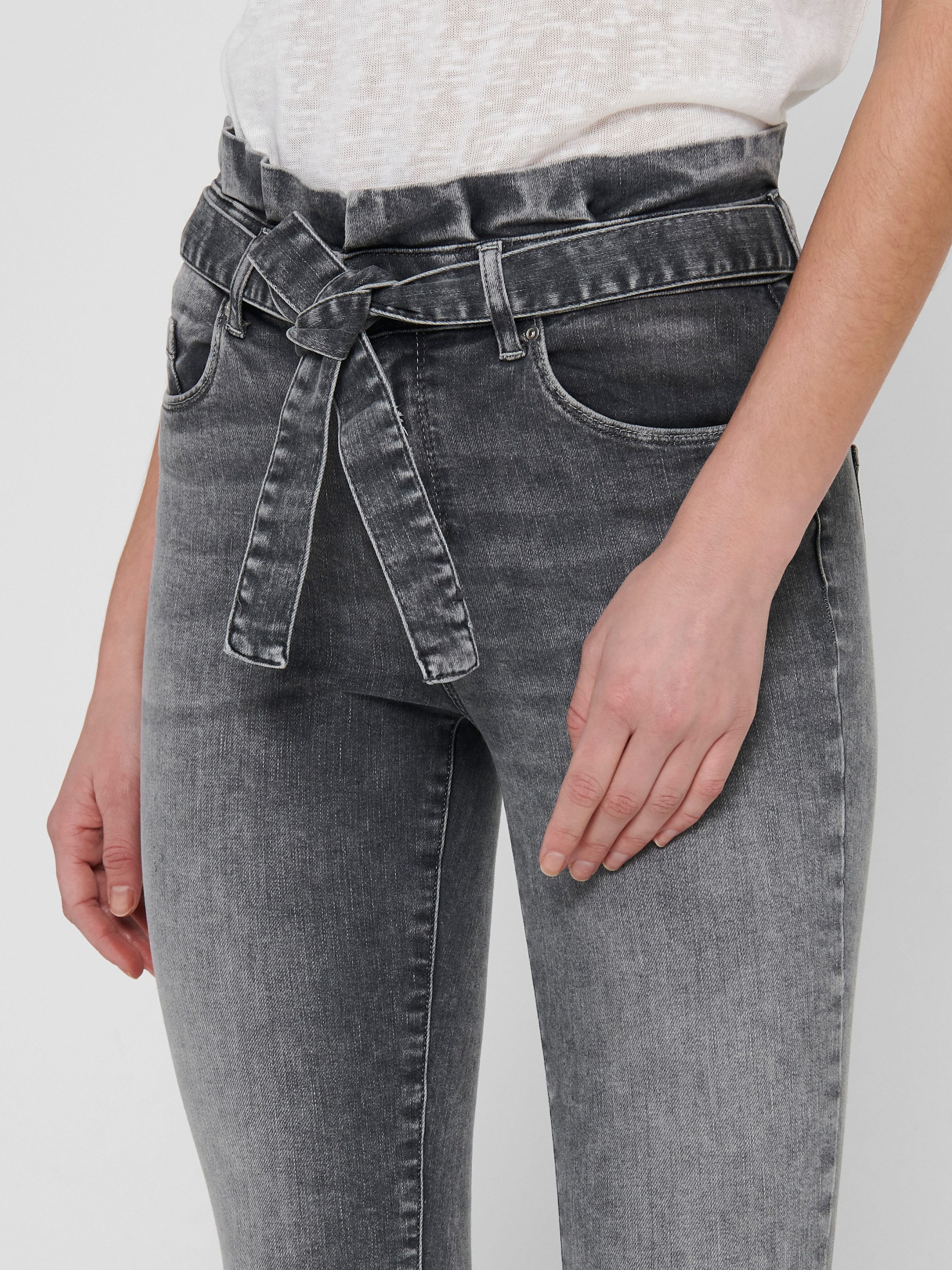 Only Skinny fit jeans ONLHUSH LIFE MID SK ANK PBAG BB REA0918