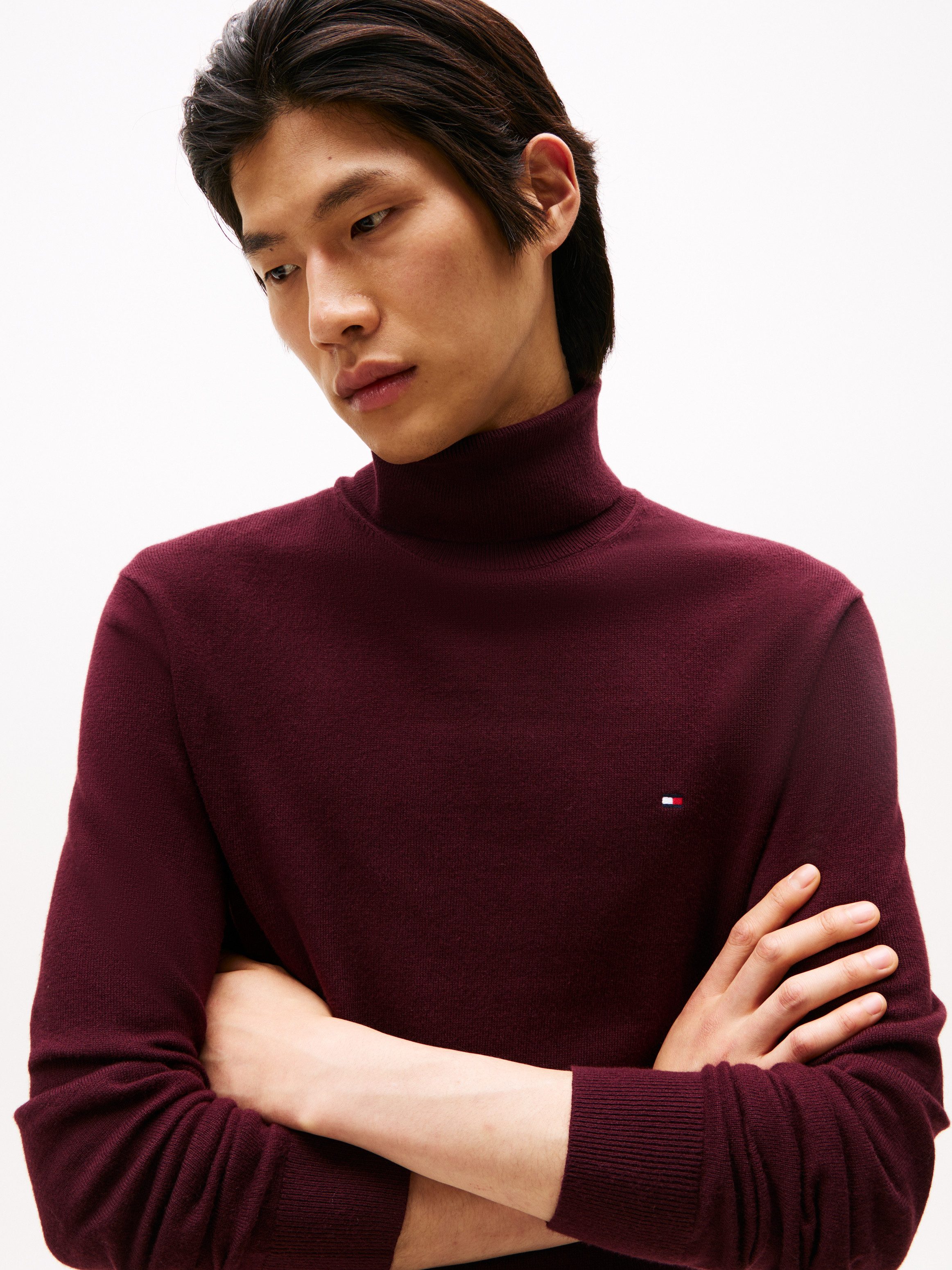 Tommy Hilfiger Coltrui PIMA ORG CTN CASHMERE ROLL NECK