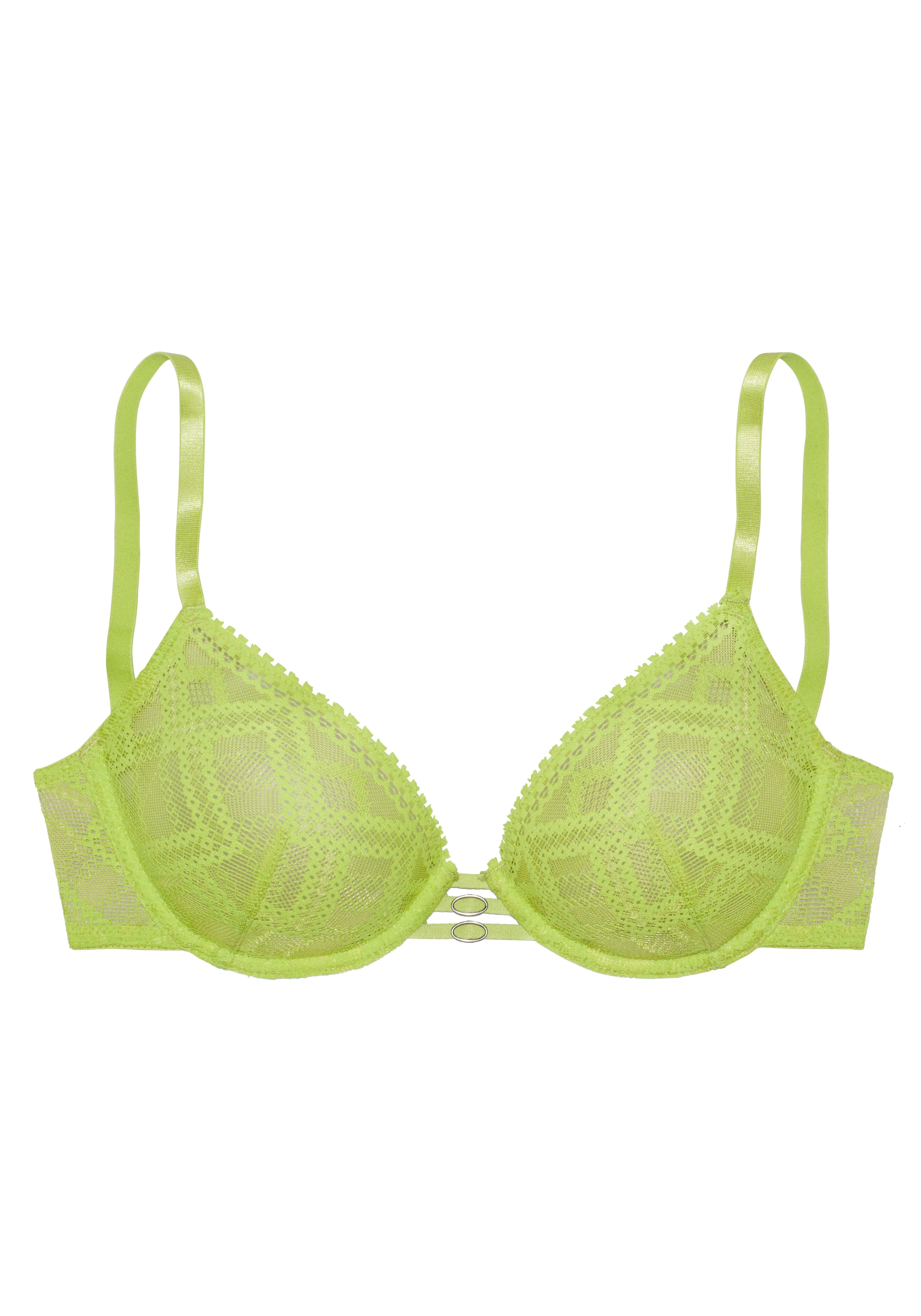 Vivance Beugel-bh gemaakt van grafisch jacquard kant met een elegante bandjes, lingerie