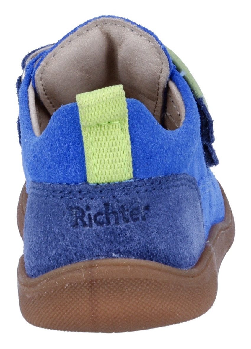 Richter Babyschoentjes Samy WMS: gemiddeld Sneaker in colorblocking-look, maat sjabloon om te downloaden