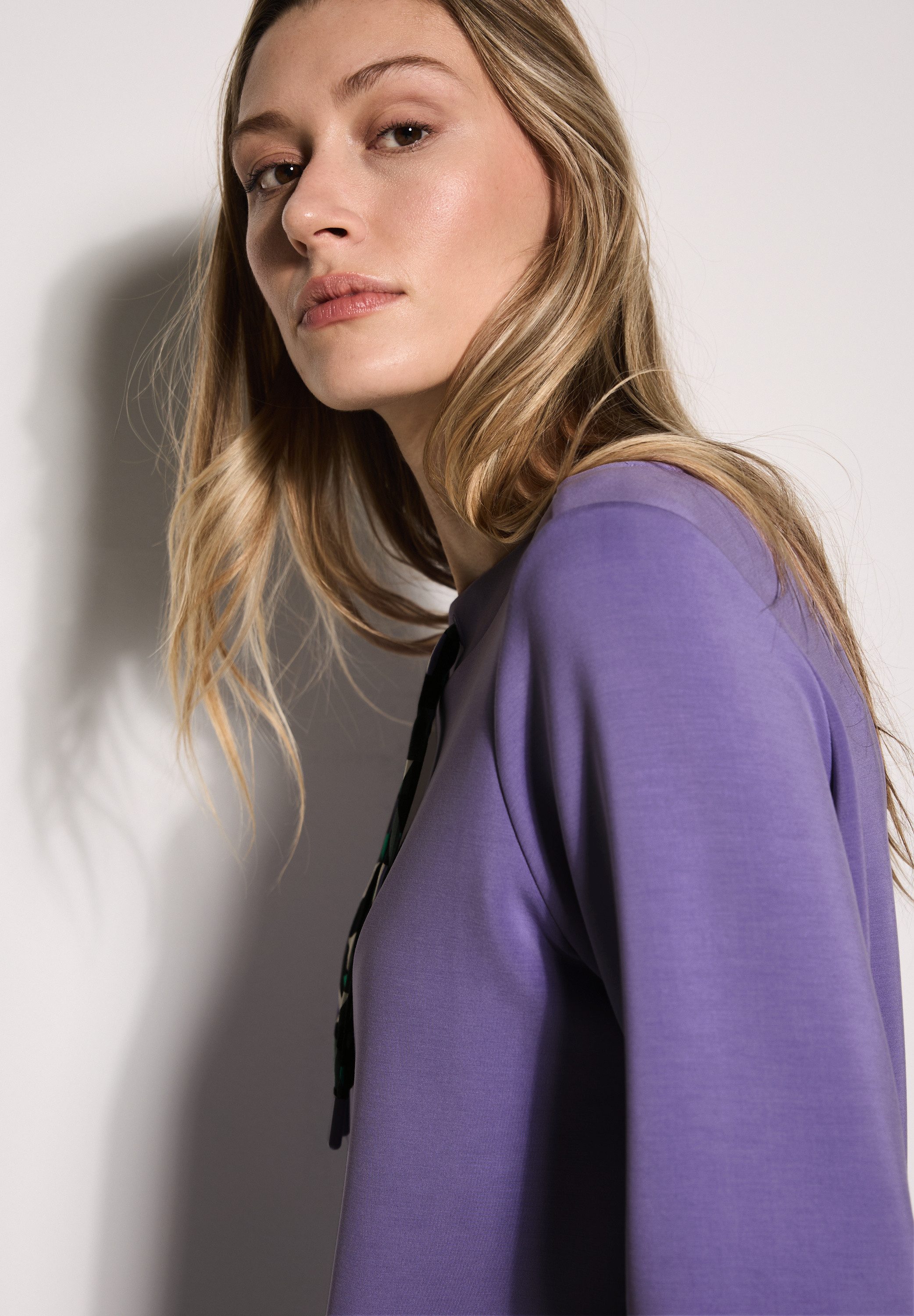 Cecil Sweatshirt met rijgkoord bij de kraag