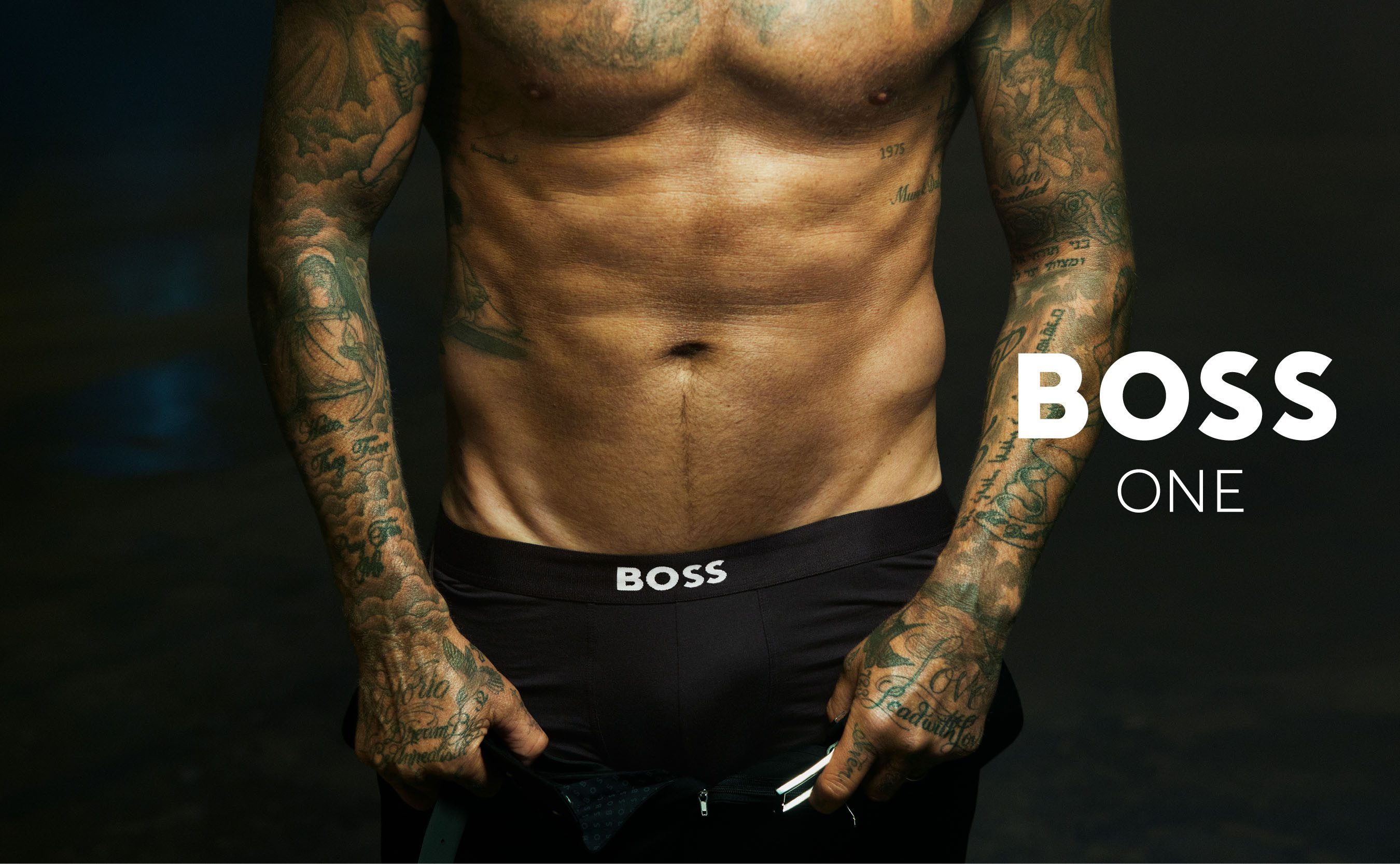 BOSS Boxershort 3P BOSS ONE x David Beckham