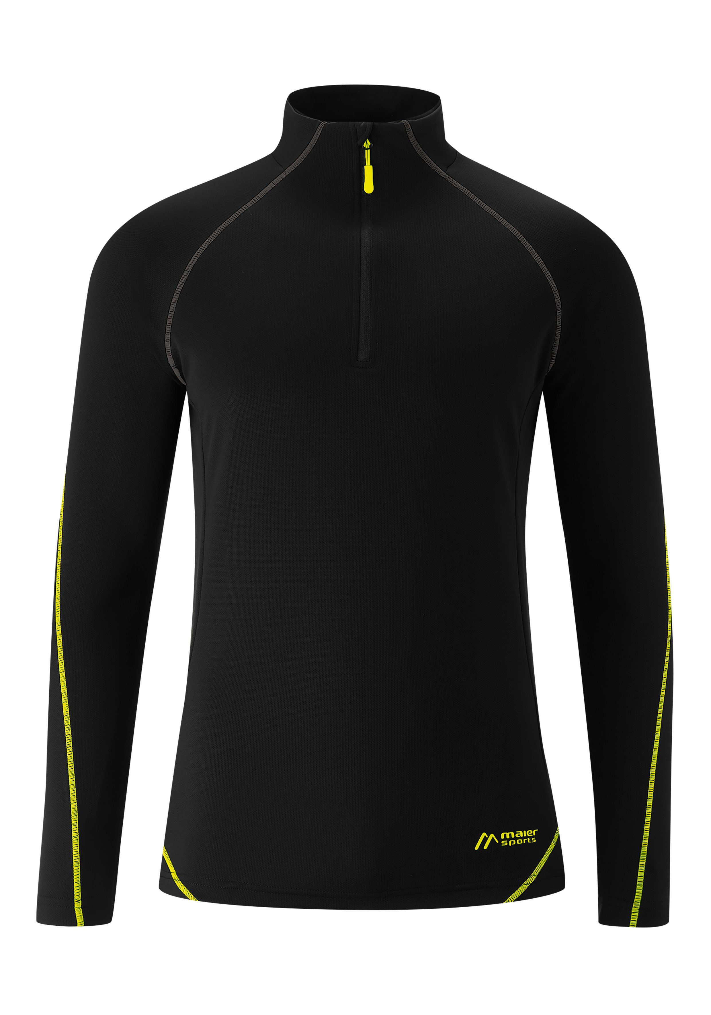 Maier Sports Functioneel shirt Roger functionele heren midlayer voor outdoor tochten en uitstapjes