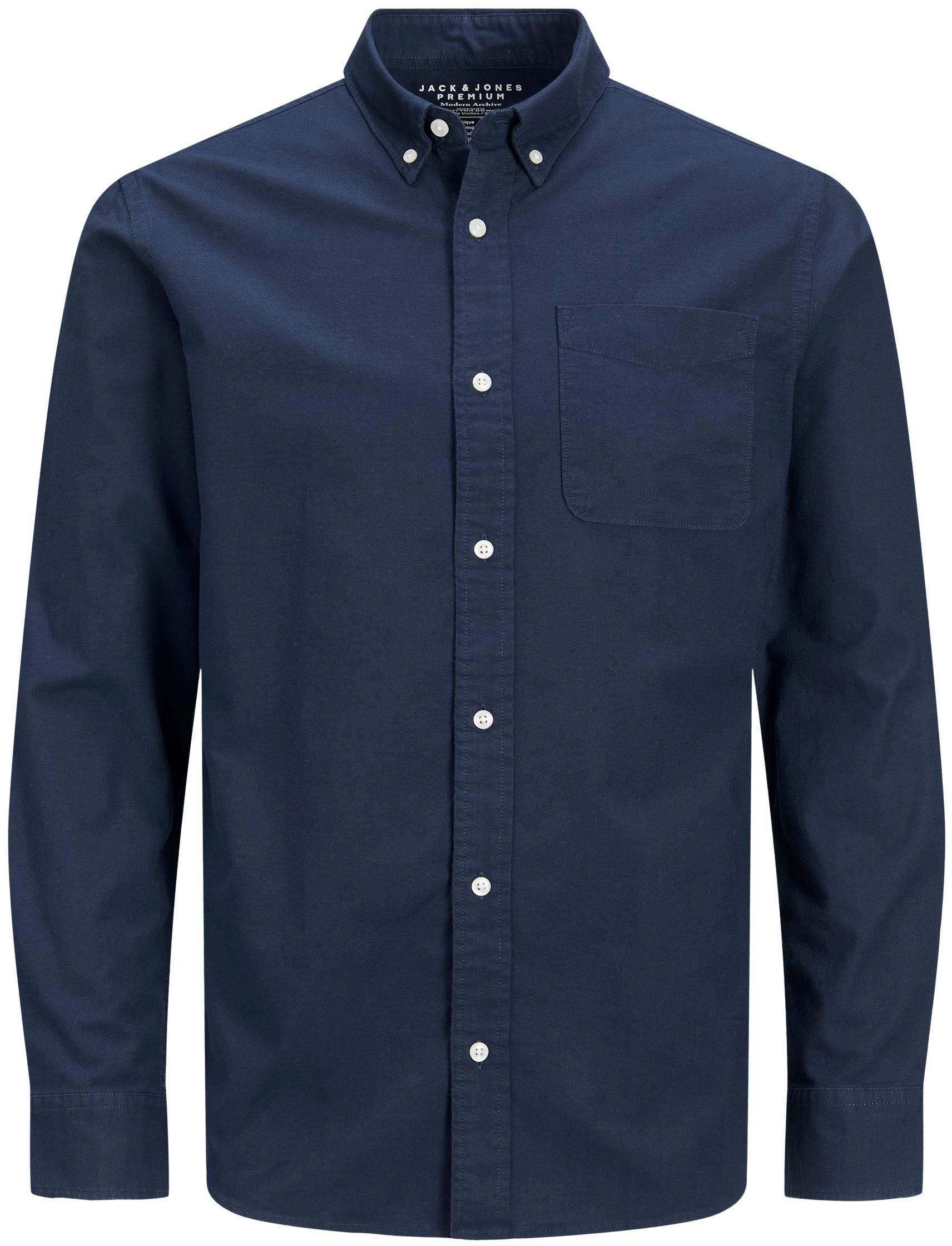 Jack & Jones Overhemd met lange mouwen BROOK OXFORD met button-downkraag