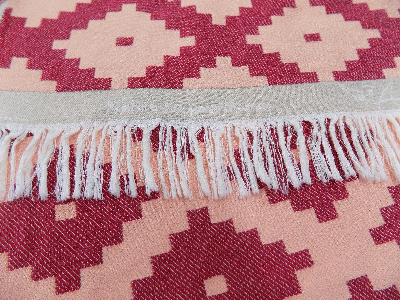 Adam Deken Maroccan Shiraz met spannend patroon, knuffeldeken