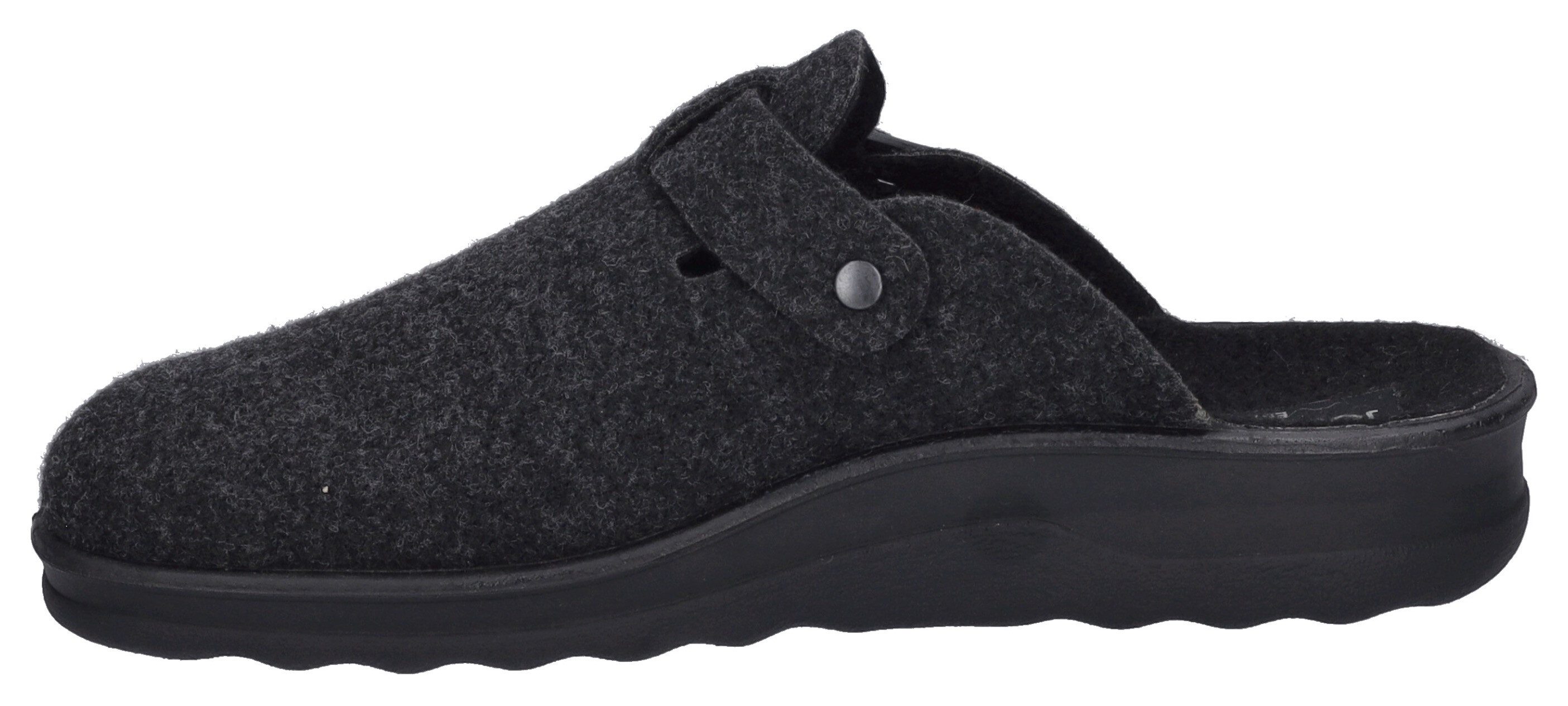 Josef Seibel Pantoffels Metz 240 Pantoffel, clog, vilten schoen in comfortwijdte H (zeer breed)