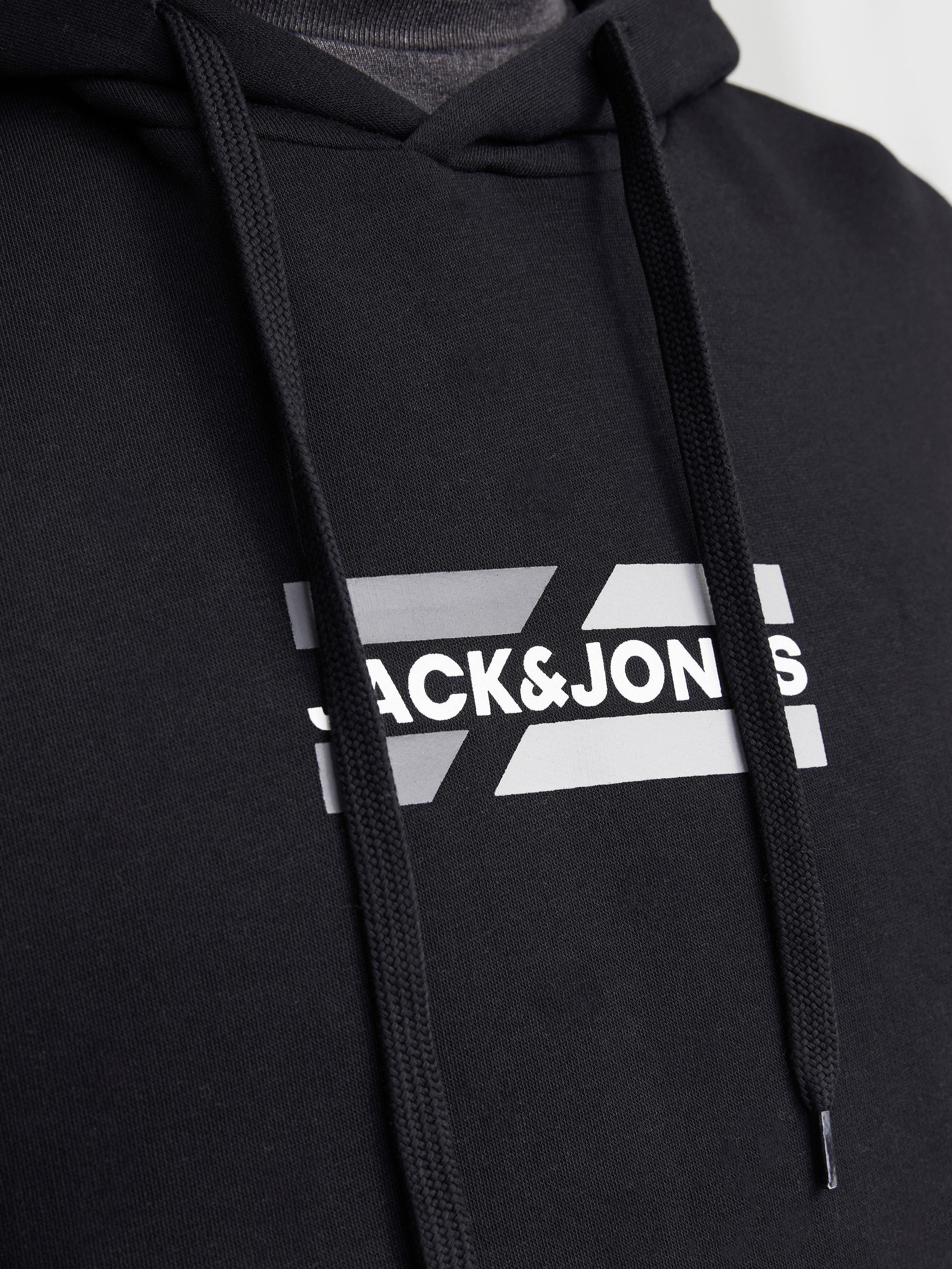 Jack & Jones Hoodie JJECORP GRAPHIC SWEAT HOOD NOOS