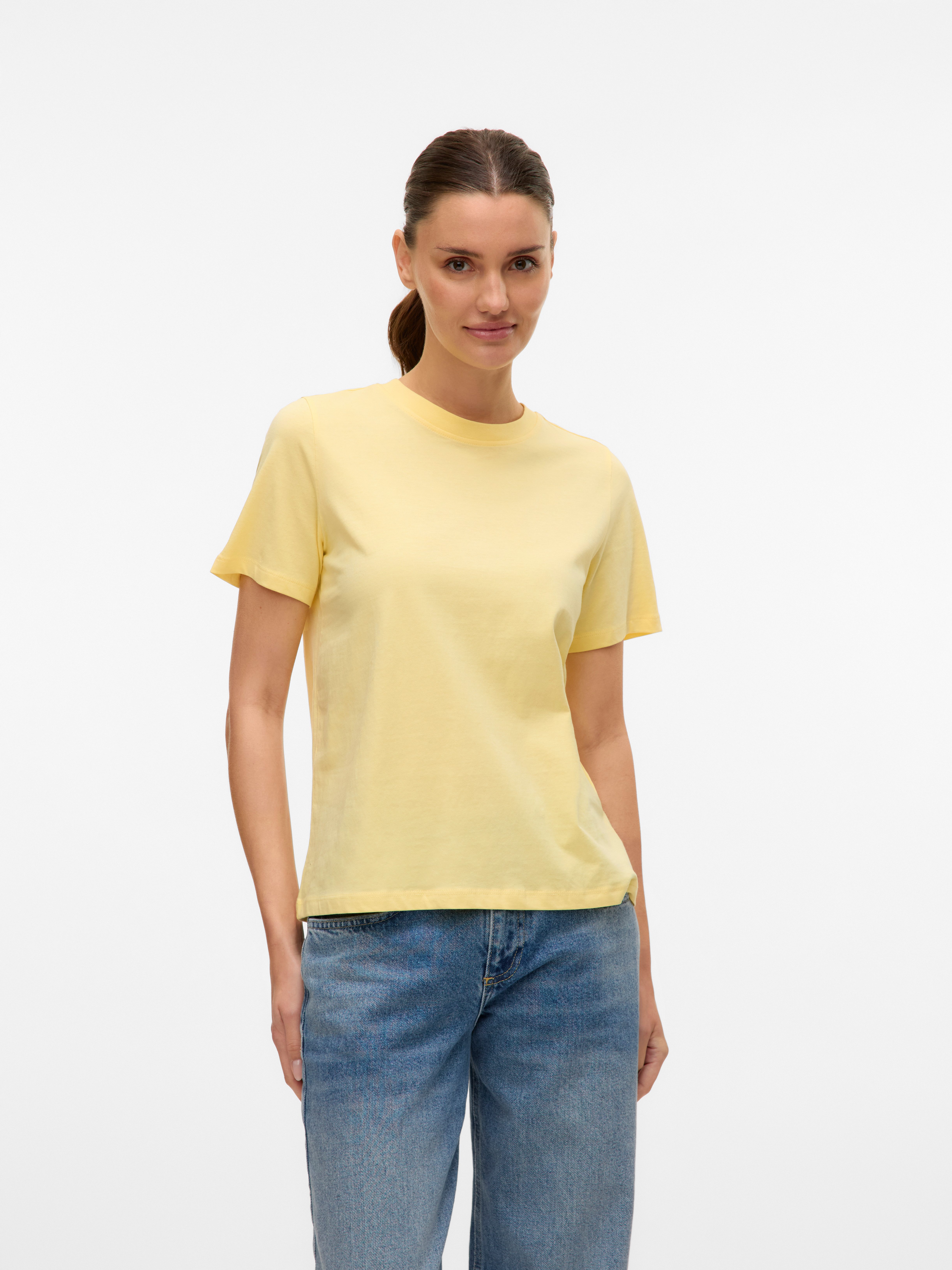 Vero Moda Shirt met korte mouwen VMPAULINA SS T-SHIRT GA JRS NOOS
