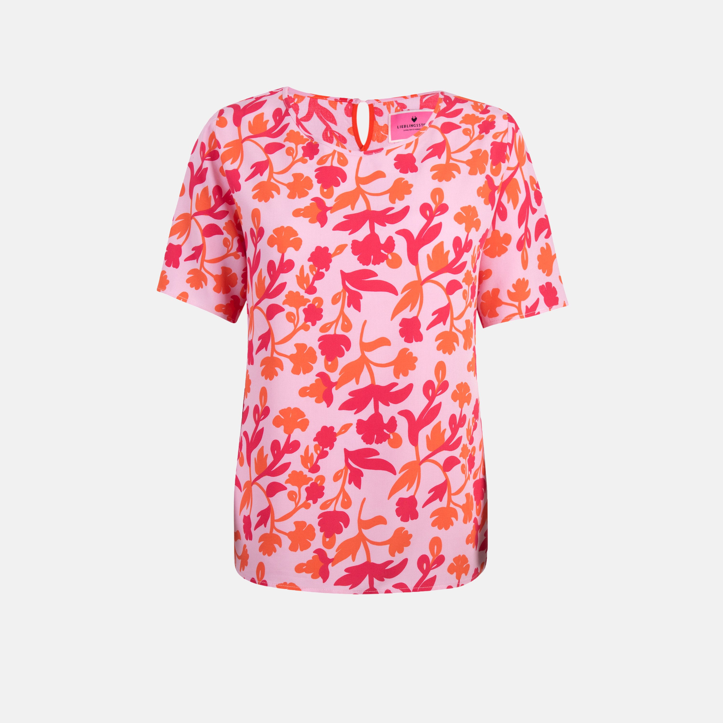 Lieblingsstück Blouse zonder sluiting met print all-over