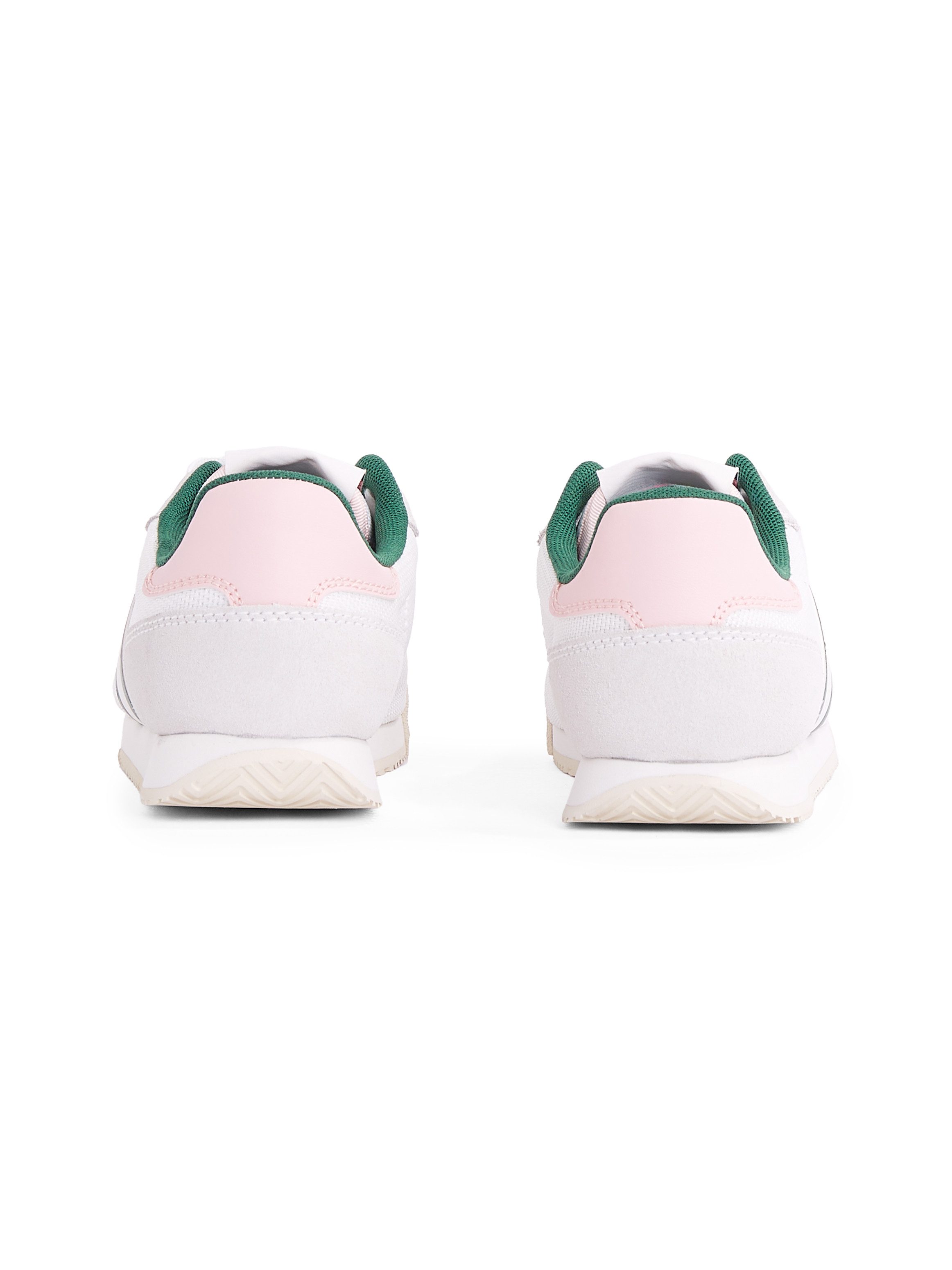 TOMMY JEANS Sneakers TJW LOW PROFILE RUNNER , vrijetijdsmode, lage schoen, veterschoen met contrasterende afwerking