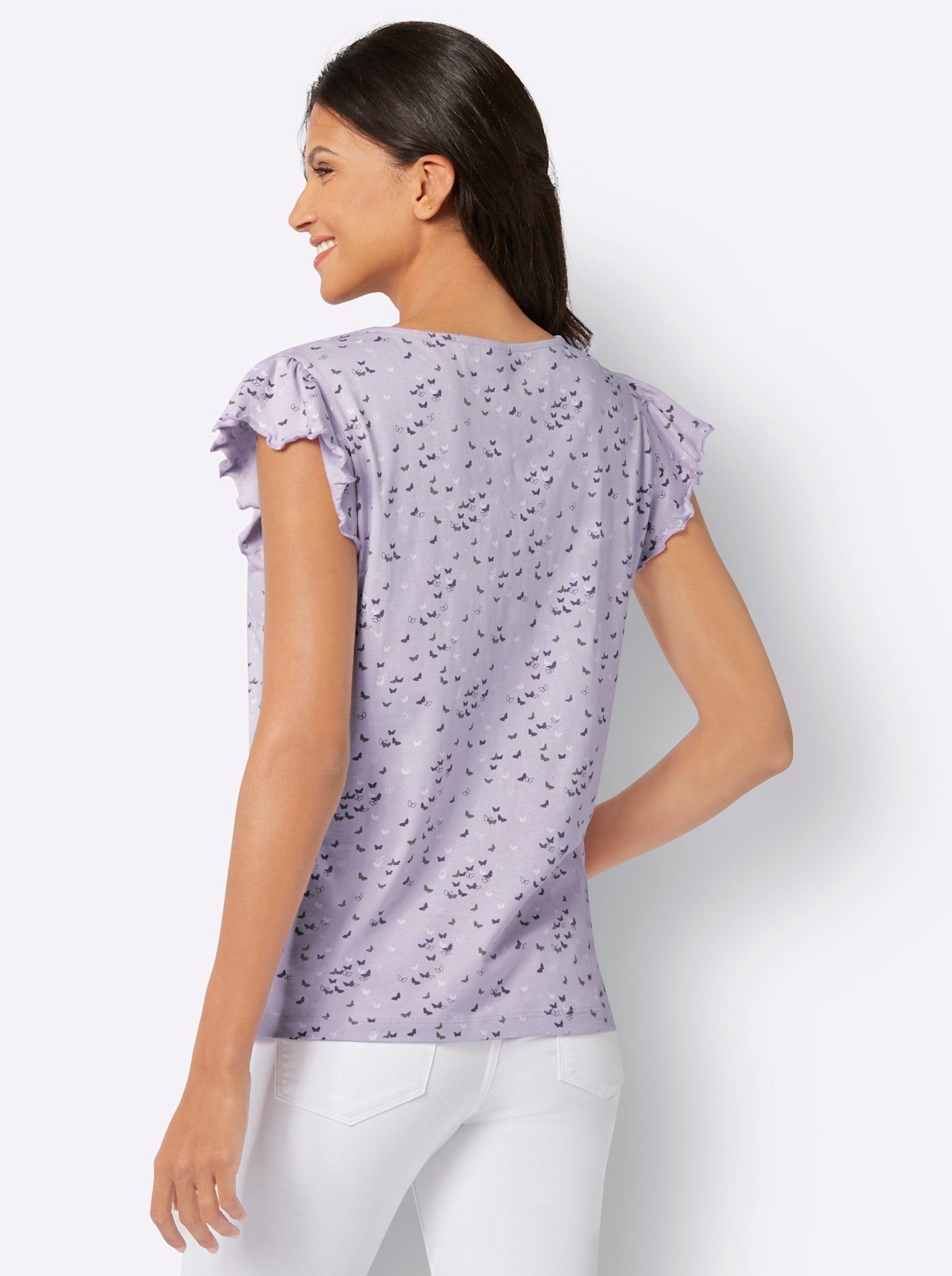 Classic Basics Shirt met V-hals (1-delig)