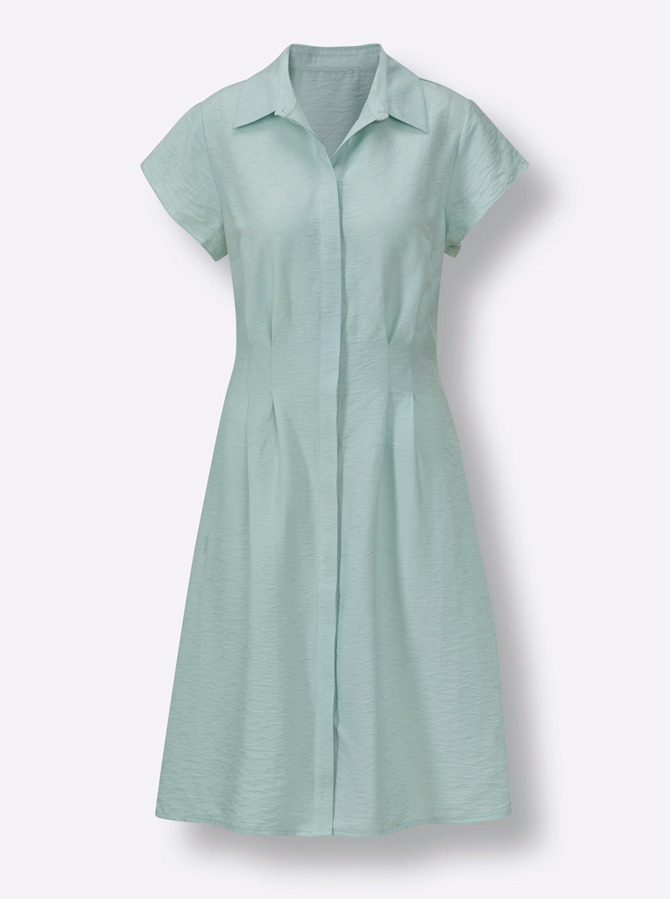 CREATION L PREMIUM Jurk met overhemdkraag Modal-jurk