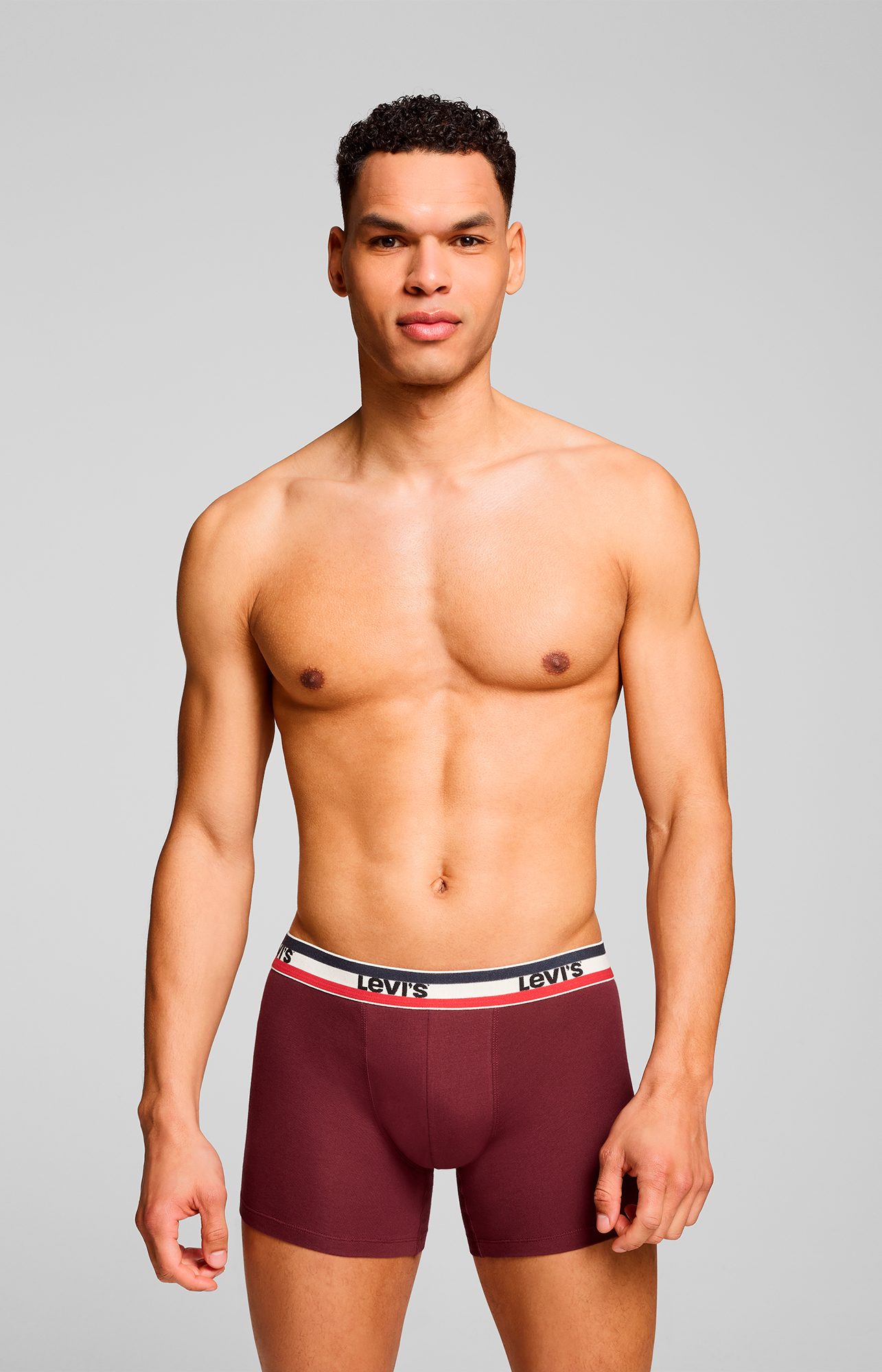 Levi's® Boxershort LEVIS MEN SPRTSWR LOGO BOXER BRIEF 3P (Set van 3)