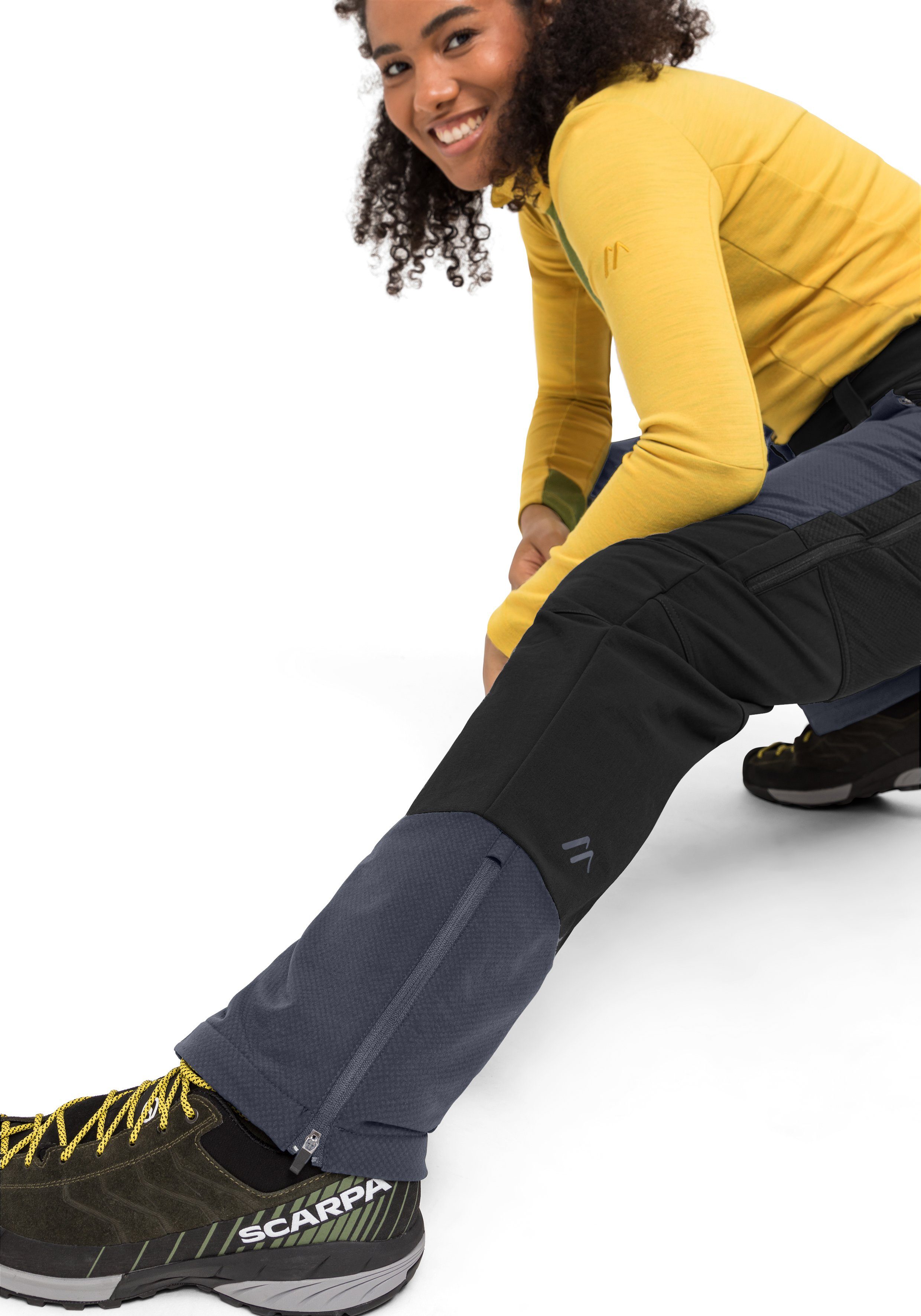 Maier Sports Functionele broek Ofot Hyb W functionele en ademende hybride broek voor dames