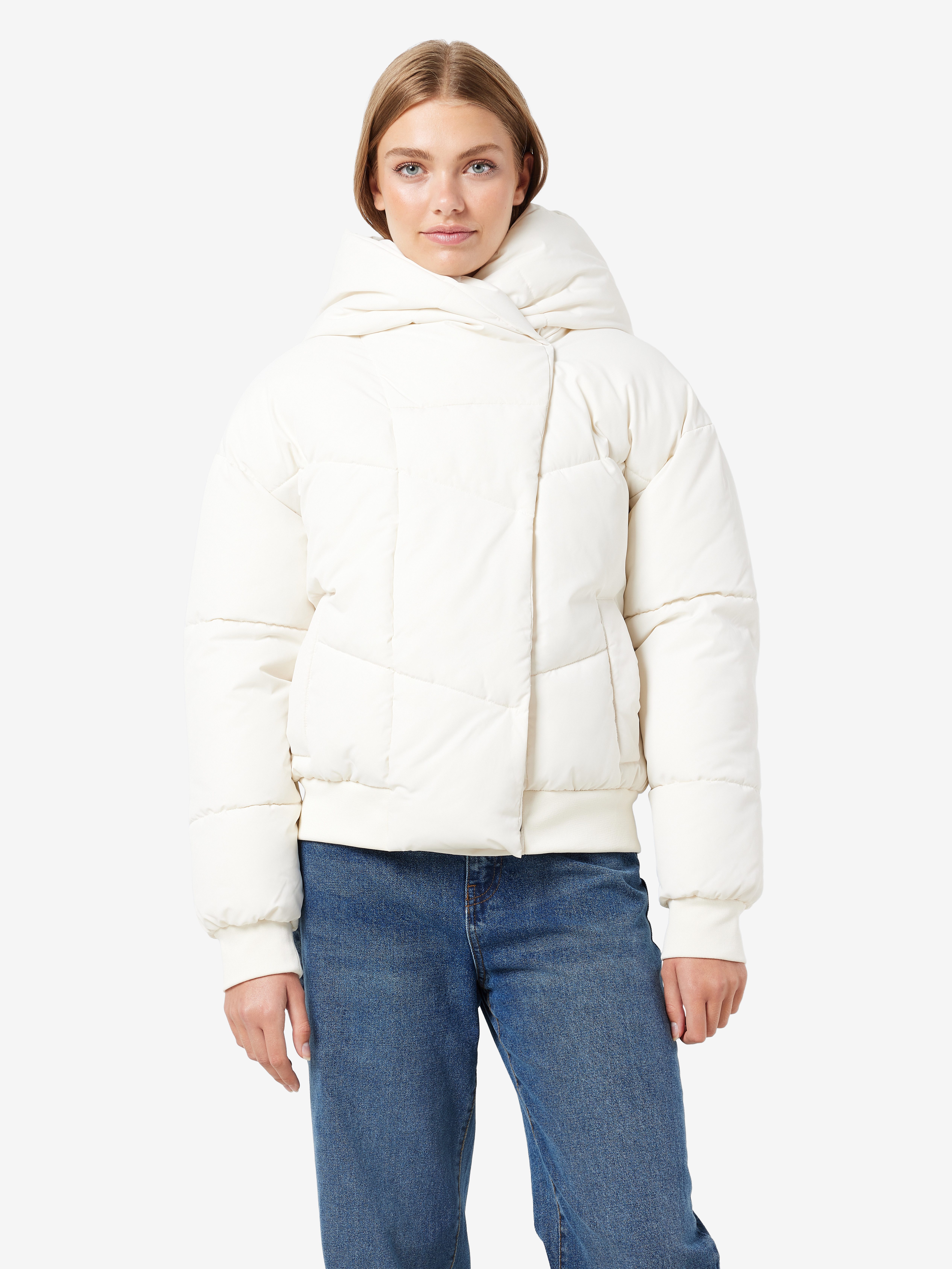 Noisy may Gewatteerde jas NMTALLY L/S BOMBER JACKET NOOS FWD