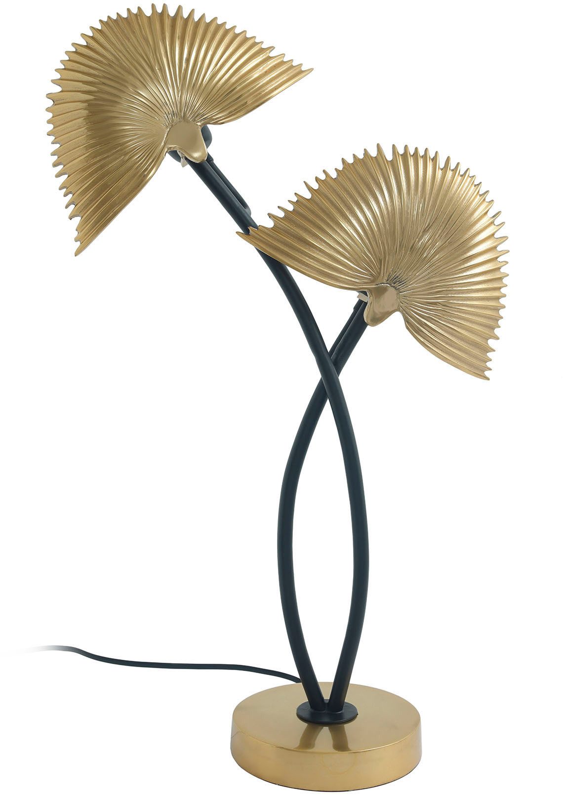 Kayoom Tafellamp Twinflame 125 Decoratieve tafellamp met twee lichtobjecten van metaal (1 stuk) tafellampen goud(kleur)