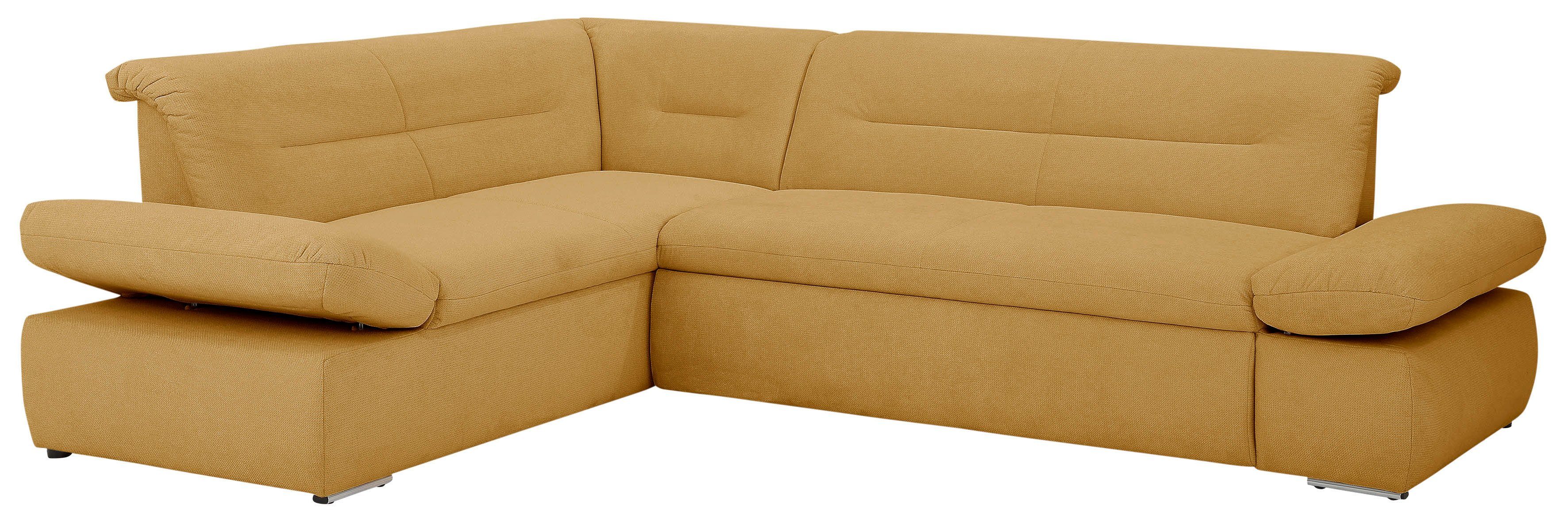 INOSIGN Hoekbank Avesa L-vorm Naar keuze met arm- en slaapfunctie, bxdxh: 275x211x80 cm