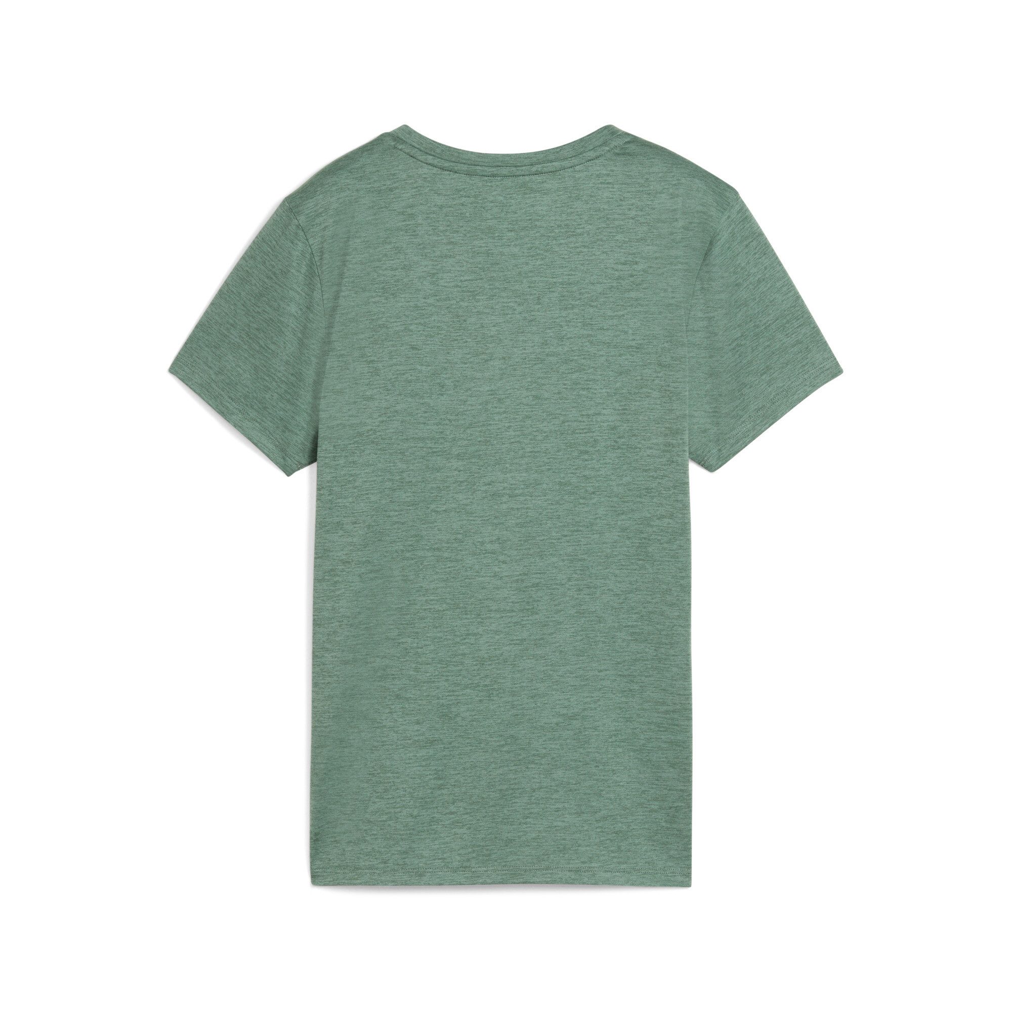 PUMA Trainingsshirt W TAD ESSENTIAL HEATHER LOGO TEE