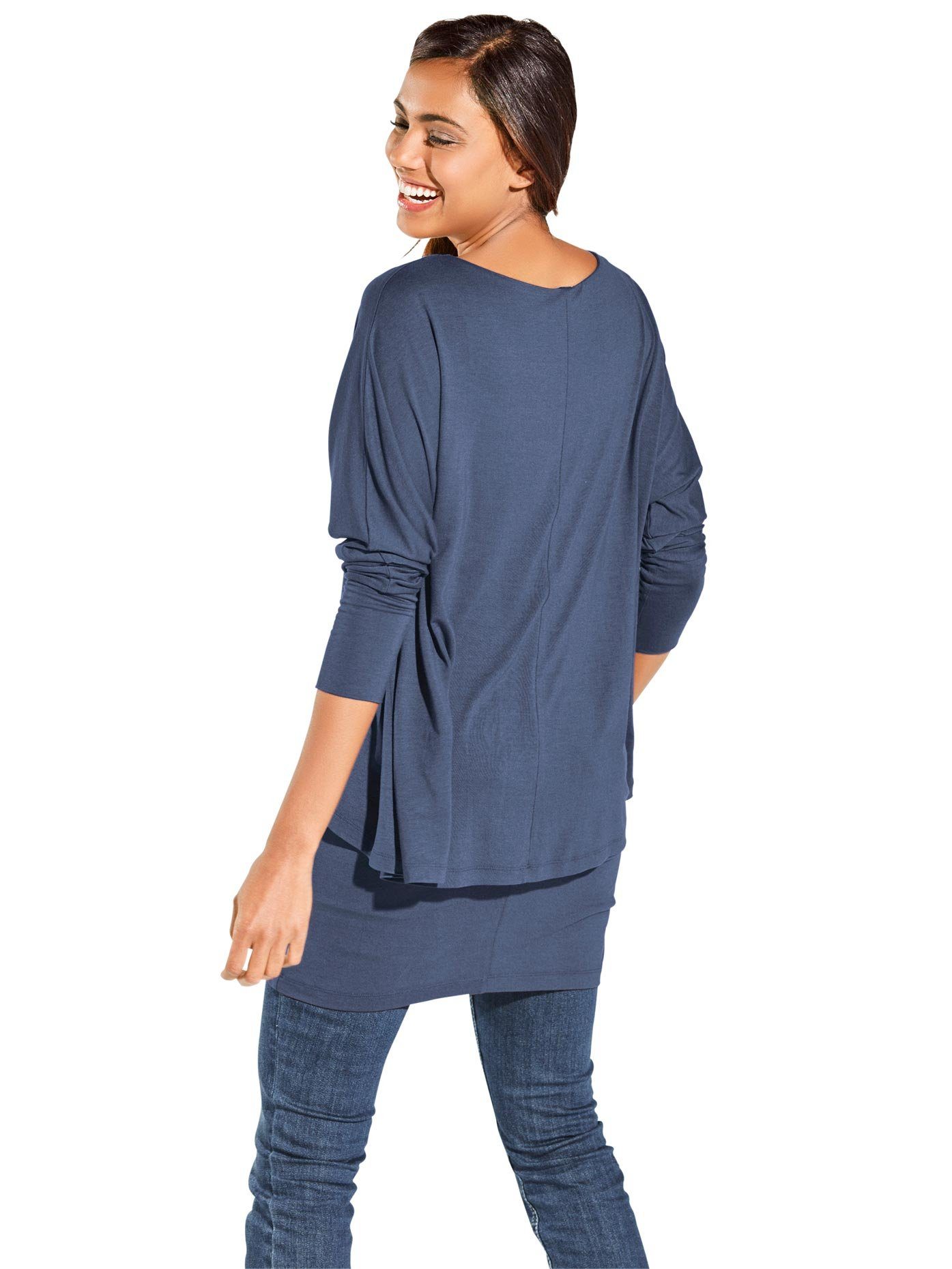 LINEA TESINI by Heine Shirt met ronde hals (1-delig)