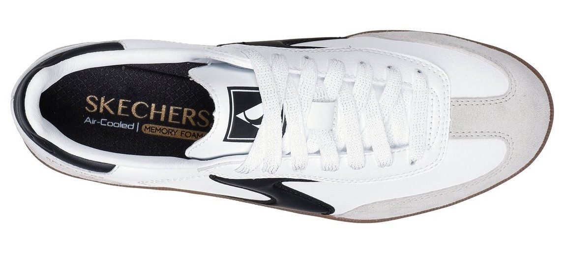 Skechers Sneakers HOTSHOT-KICKOFF , retro sneaker, veterschoen met textiele binnenvoering