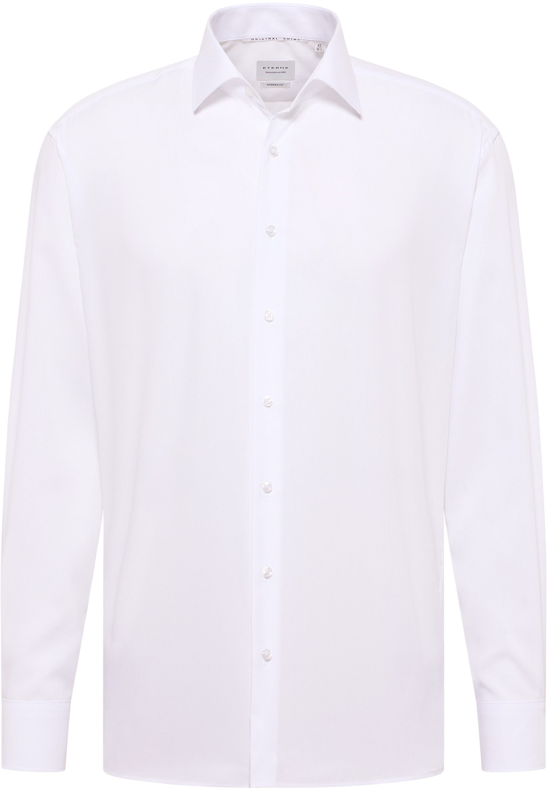 Eterna Overhemd met lange mouwen MODERN FIT NON IRON (strijkvrij)