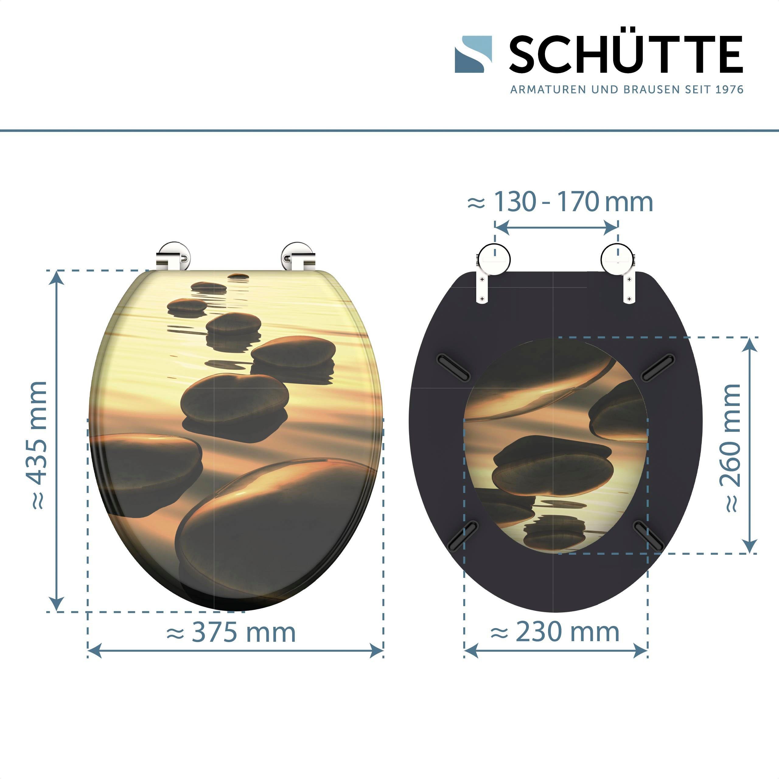 Schütte Toiletzitting Sea stone