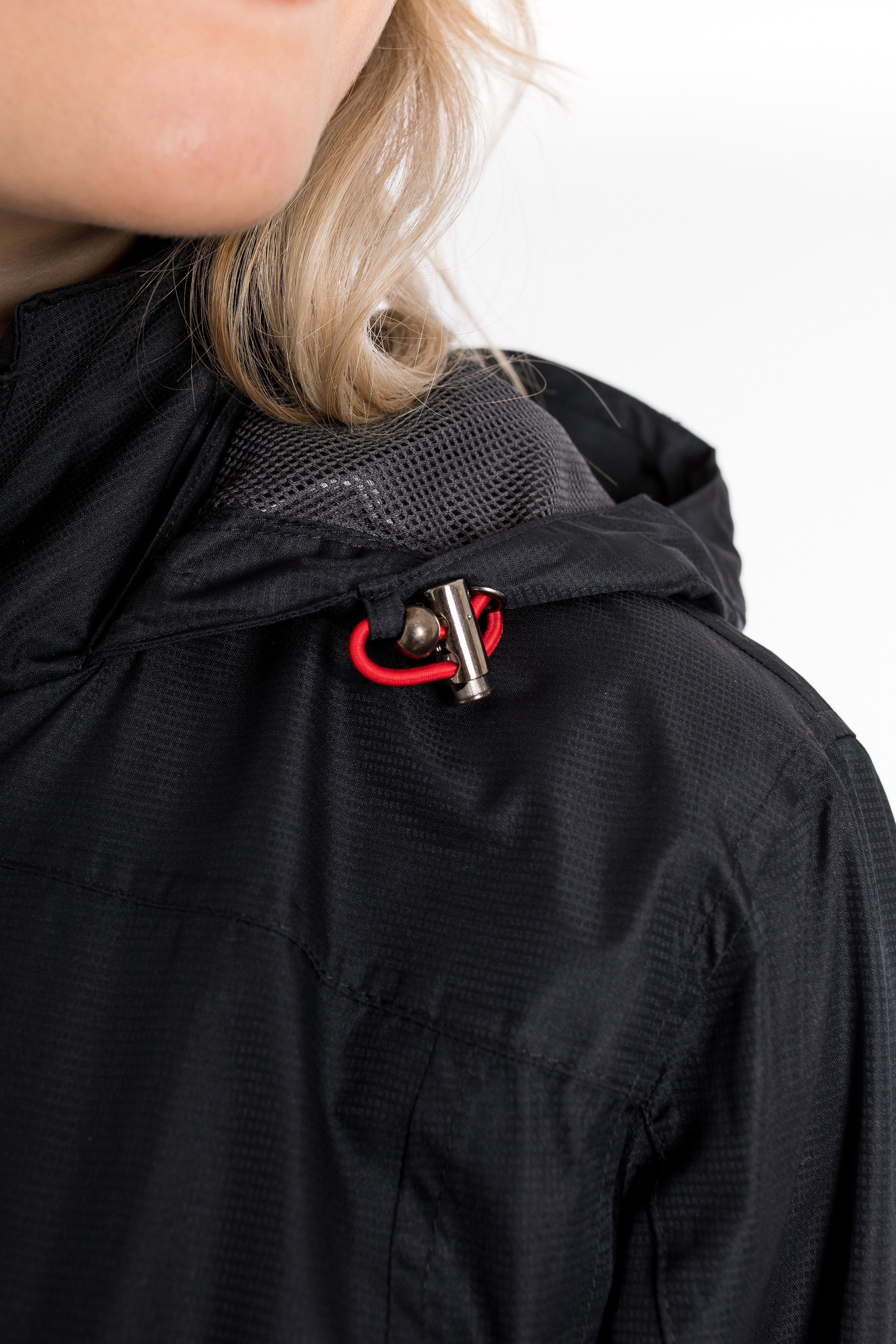 DEPROC Active Outdoorjack GLENDALE PEAK WOMEN Contrasterende ritssluiting