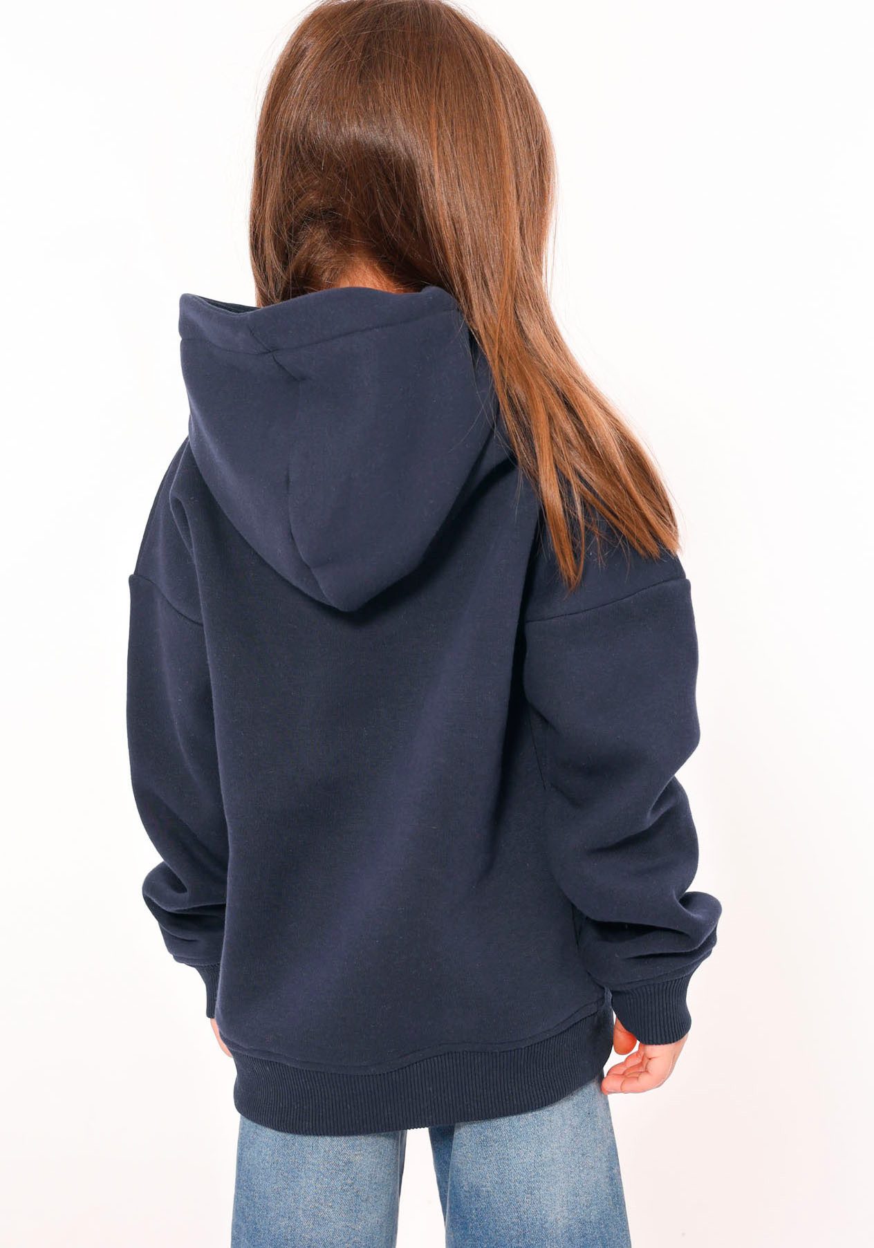 Zwillingsherz Hoodie Smile Kids met kleurrijke letters in speelse stijl