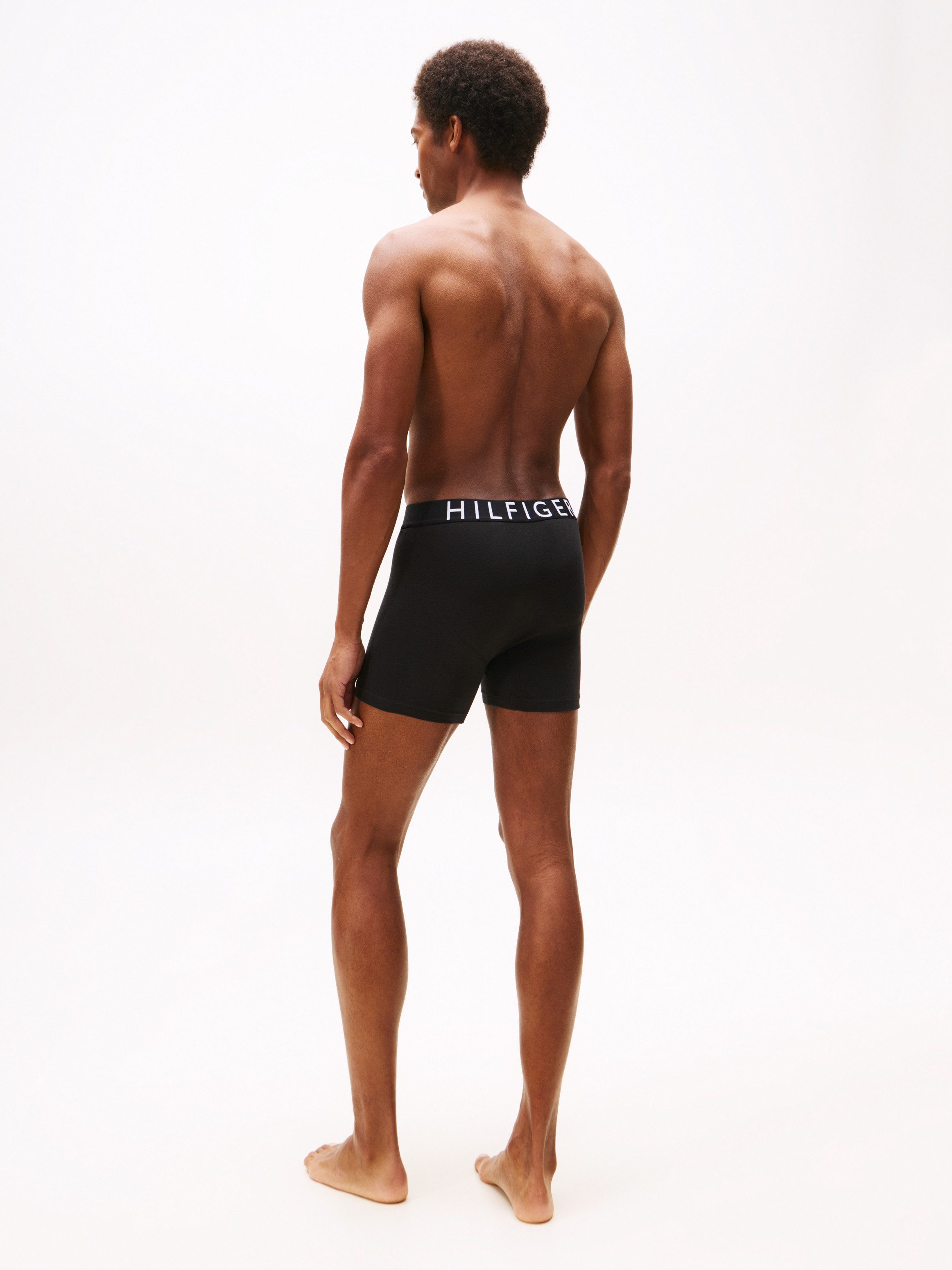 Tommy Hilfiger Underwear Boxershort 3P BOXER BRIEF met contrasterende logo-tailleband (3 stuks)