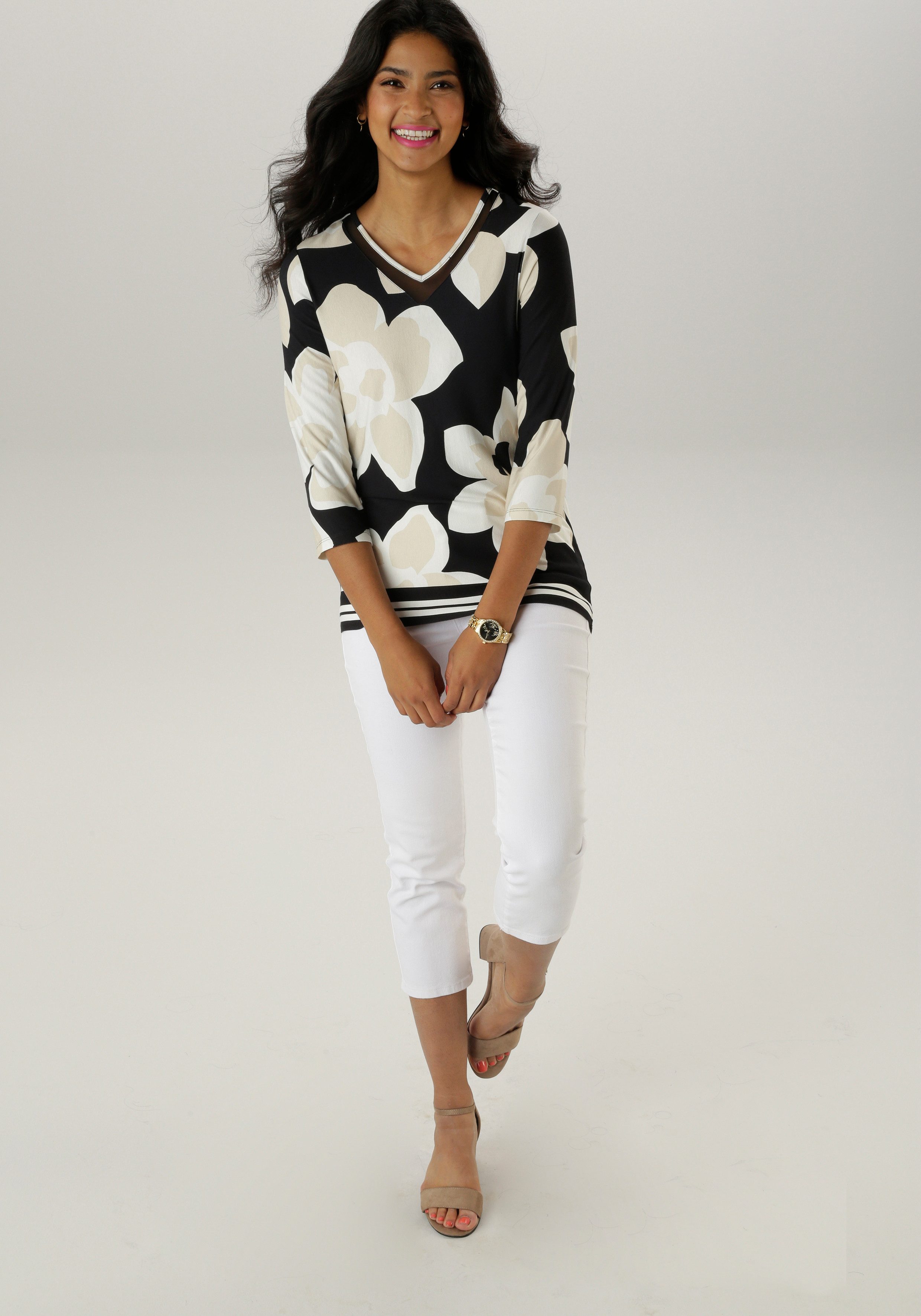 Aniston SELECTED Shirt met 3/4 mouwen