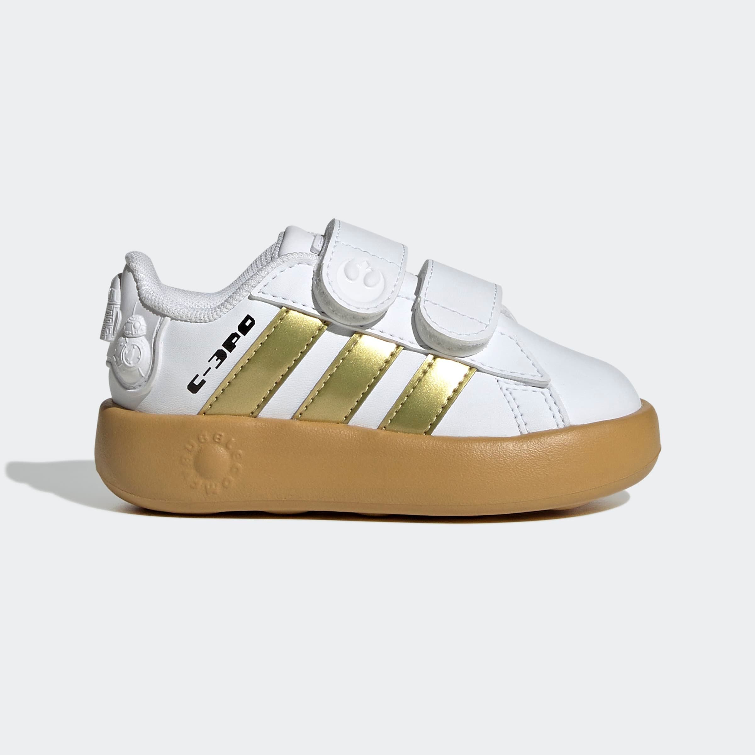 adidas Sportswear Klittenbandschoenen ADIDAS STAR WARS KIDS GRAND COURT 2.0 SCHUH Design geïnspireerd op de adidas Superstar, voor kinderen