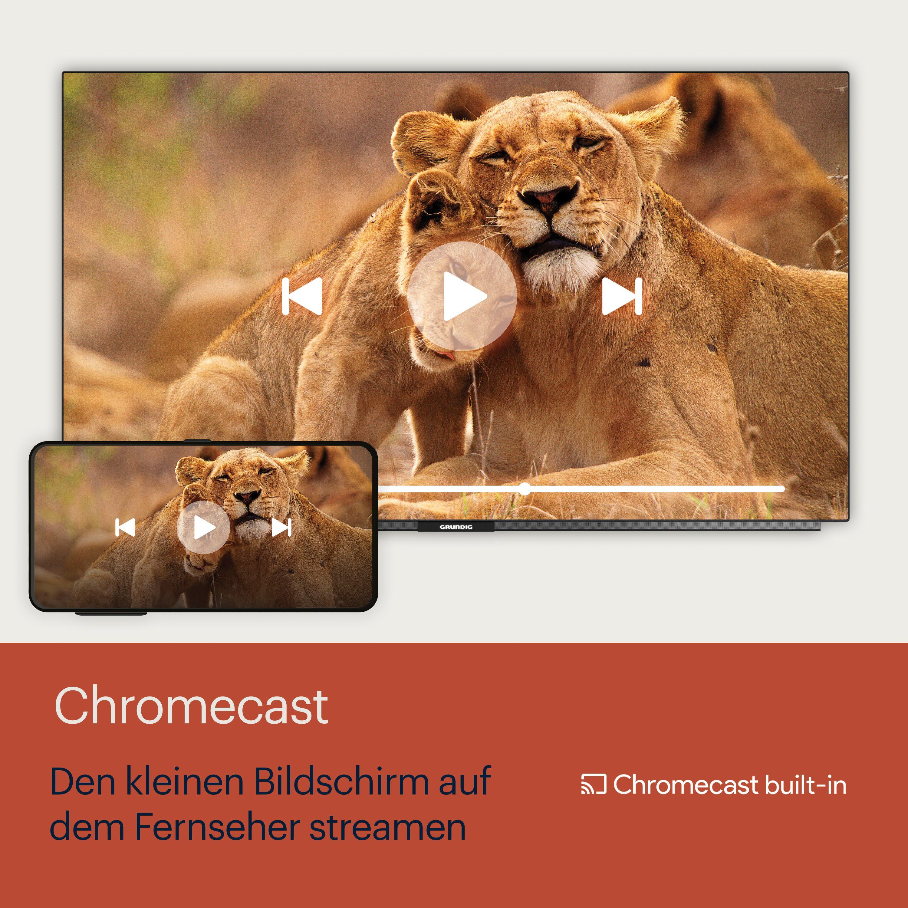 Grundig Led-TV, 80 cm / 32", HD ready, Android TV - Smart TV