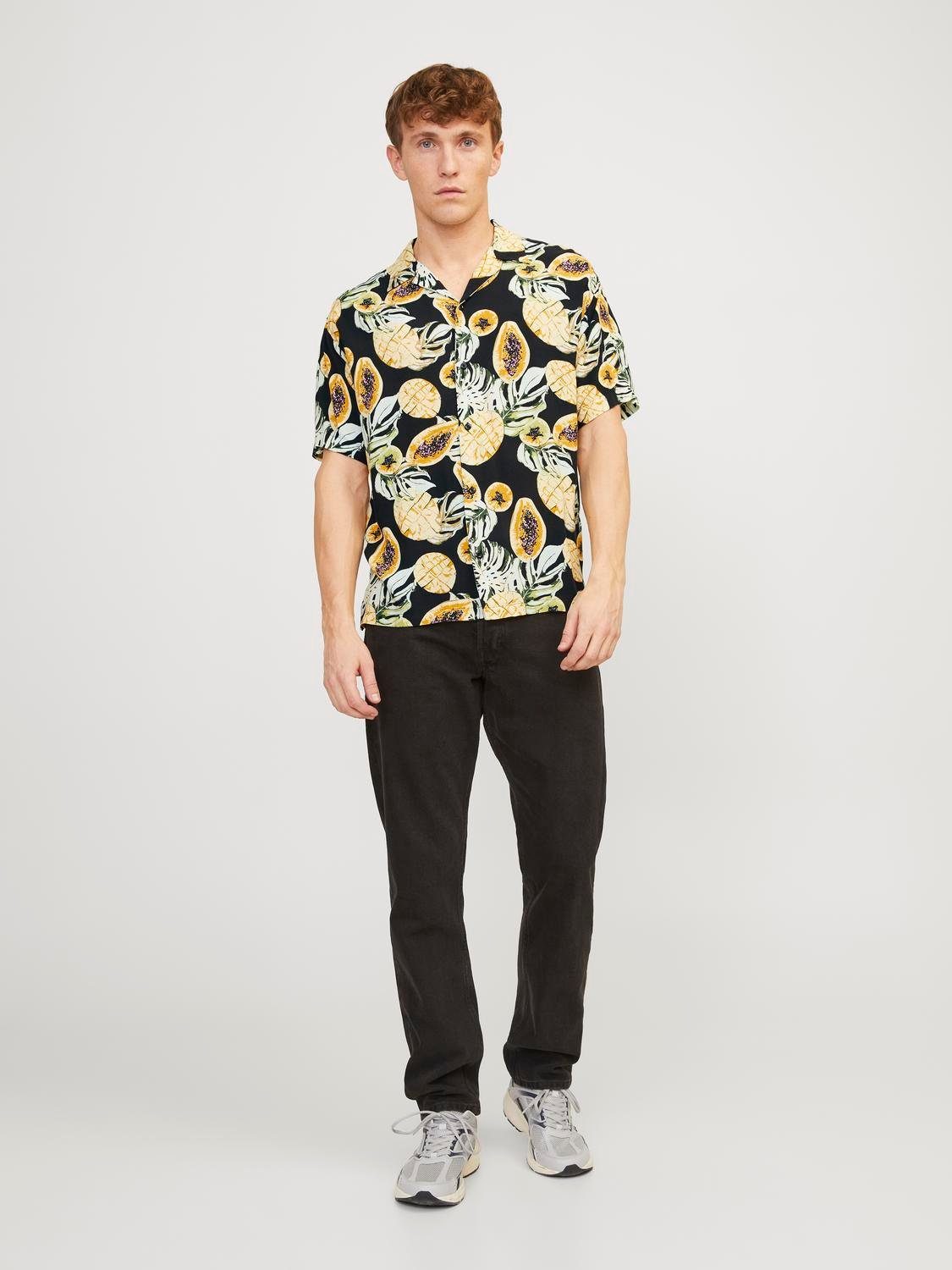 Jack & Jones Hawaï-overhemd JORLUKE TAMPA AOP SHIRT SS SN