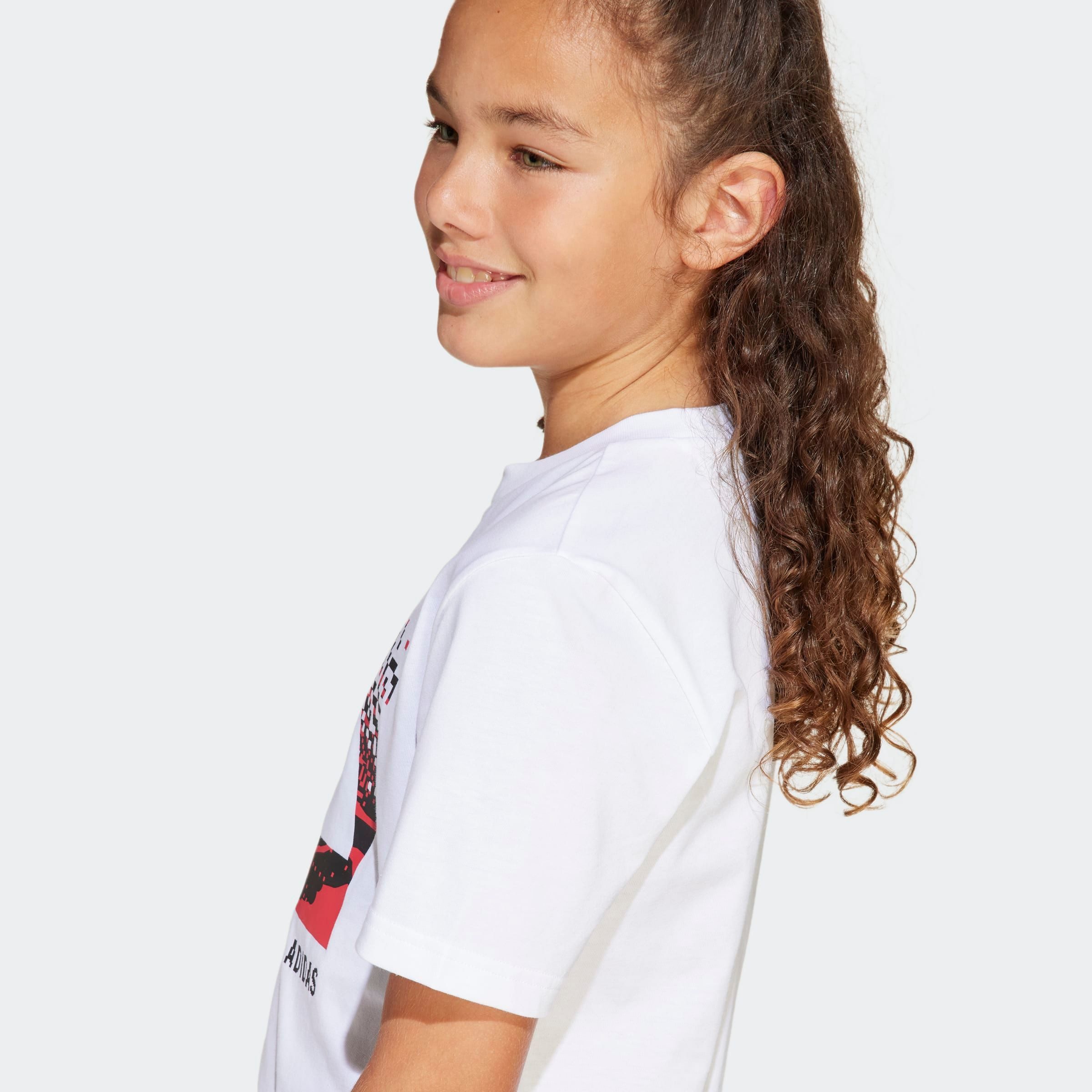 adidas Sportswear T-shirt J CAMO LOGO TEE