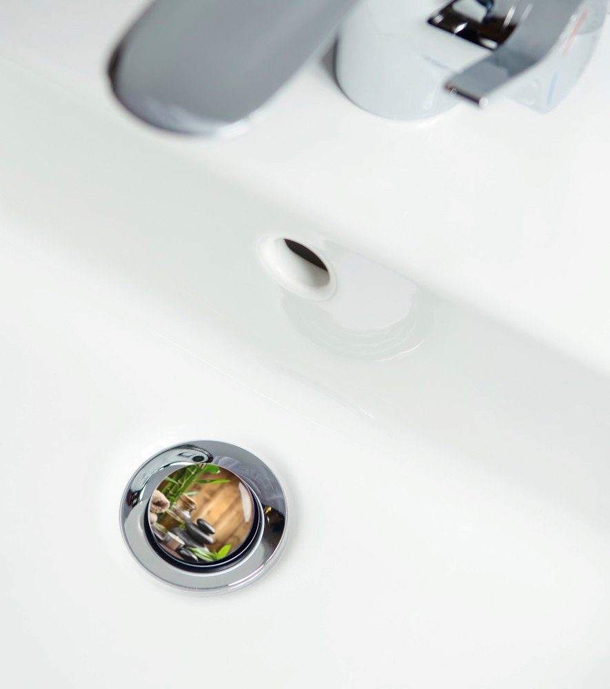 Sanilo Set badkameraccessoires Spa bestaand uit toiletzitting, badmat en wastafelplug (complete set, 3-delig)