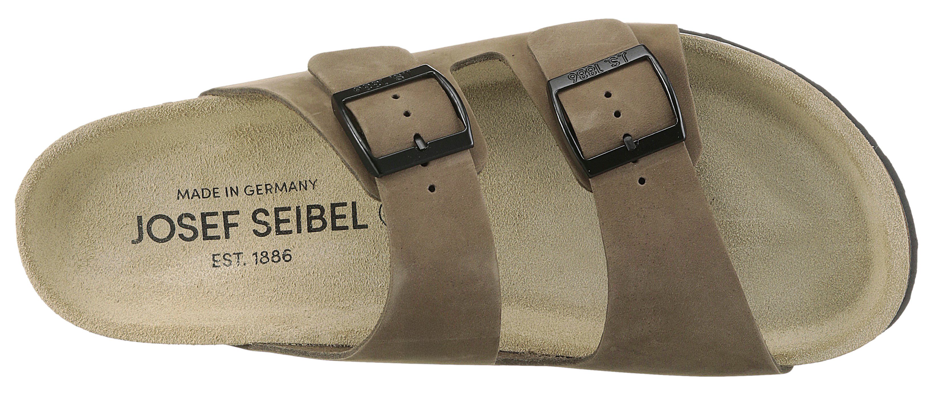 Josef Seibel Slippers Josef 01 , zomerschoen, slippers, sandaal met zacht voetbed