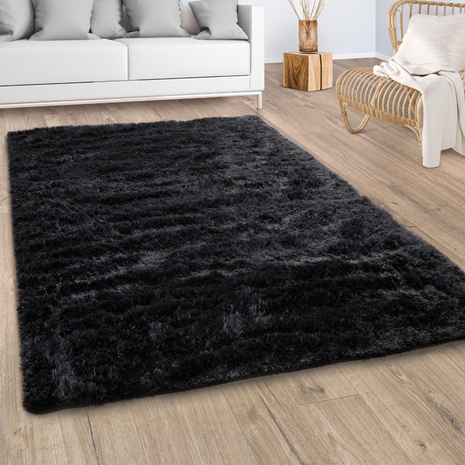 Paco Home hoogpolig vloerkleed Silky 591