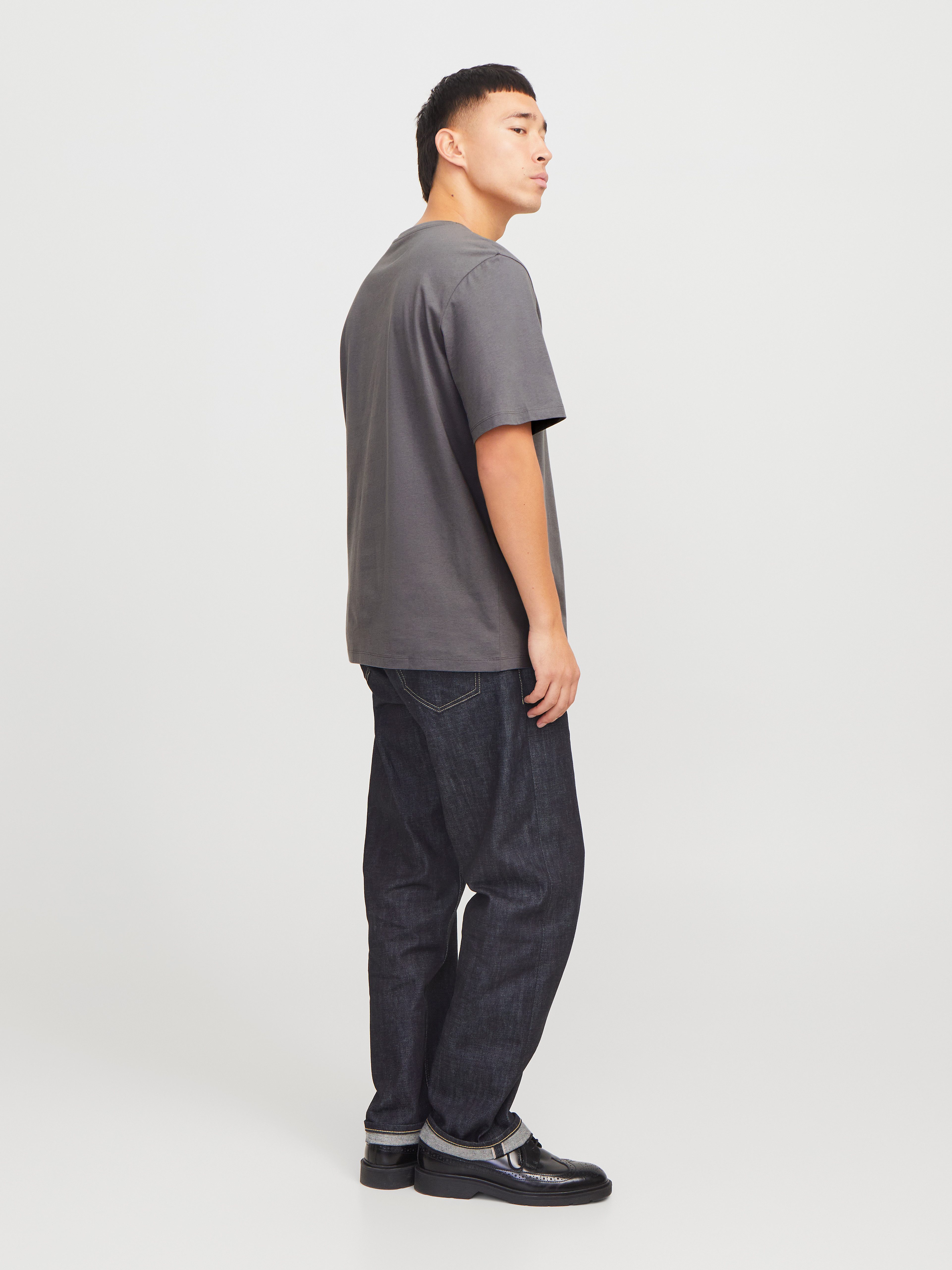 Jack & Jones Shirt met ronde hals JJEORGANIC BASIC TEE SS O-NECK NOOS