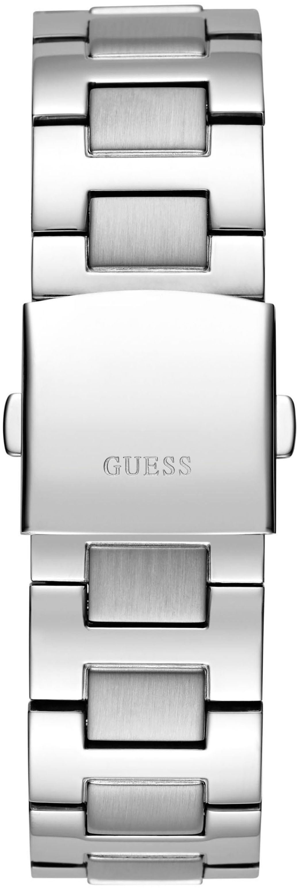 Guess Multifunctioneel horloge Empire Quartzhorloge, horloge, heren, datum, 12/24-uurs weergave, kristalstenen