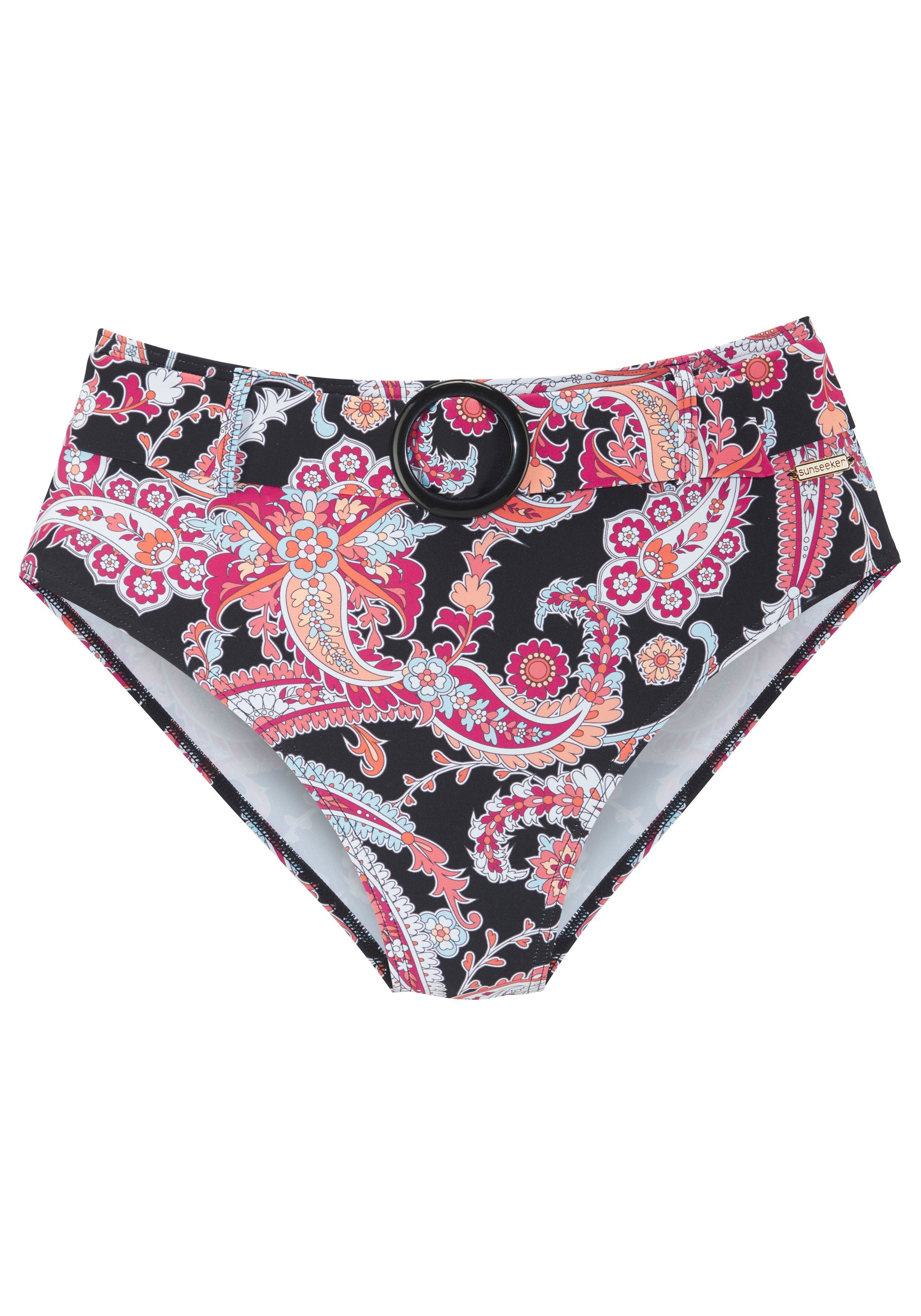 Sunseeker Highwaist-bikinibroekje PALINA met een afneembare riem