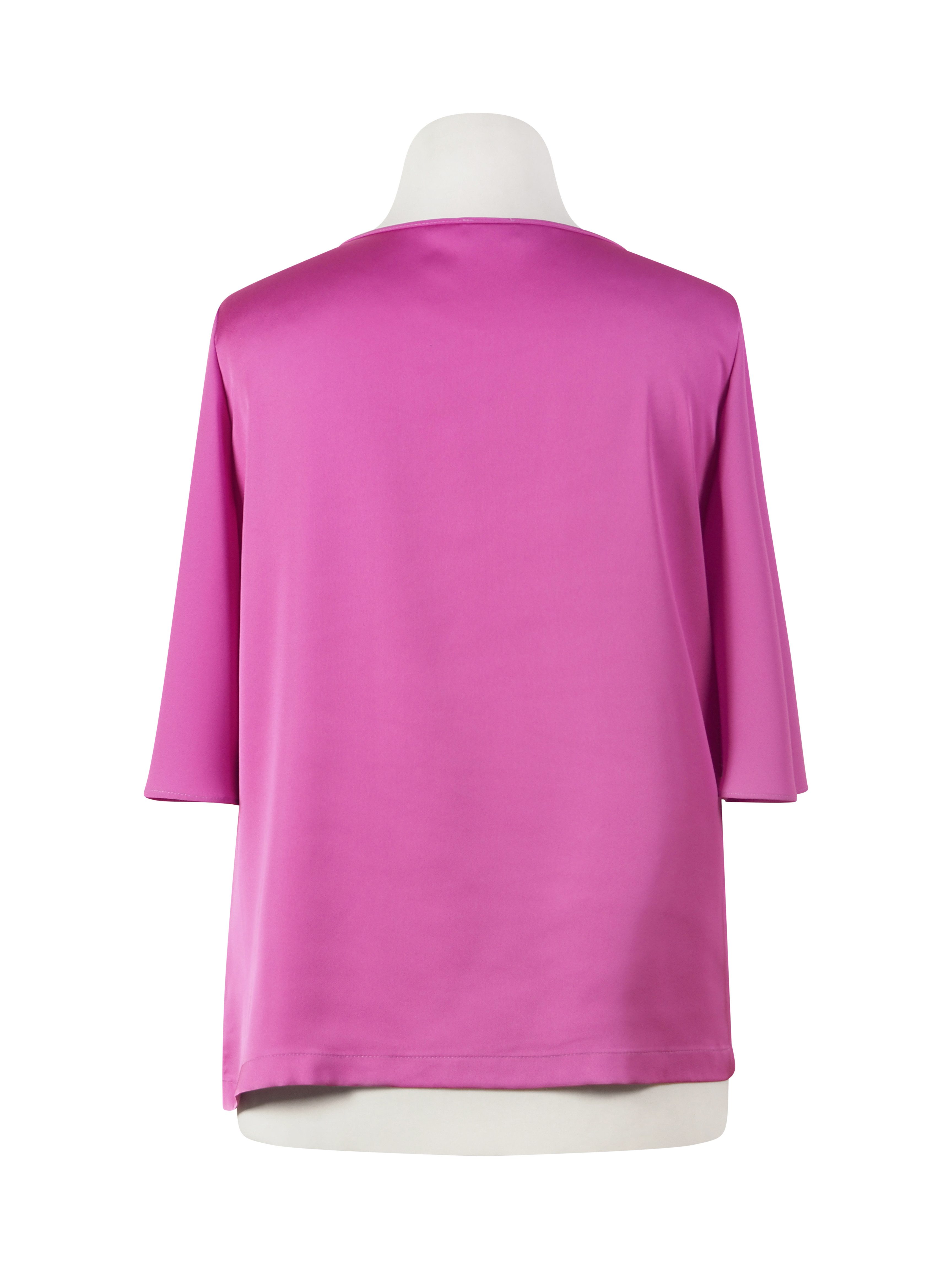 HERMANN LANGE Collection Shirt met glinsterend detail aan de halslijn