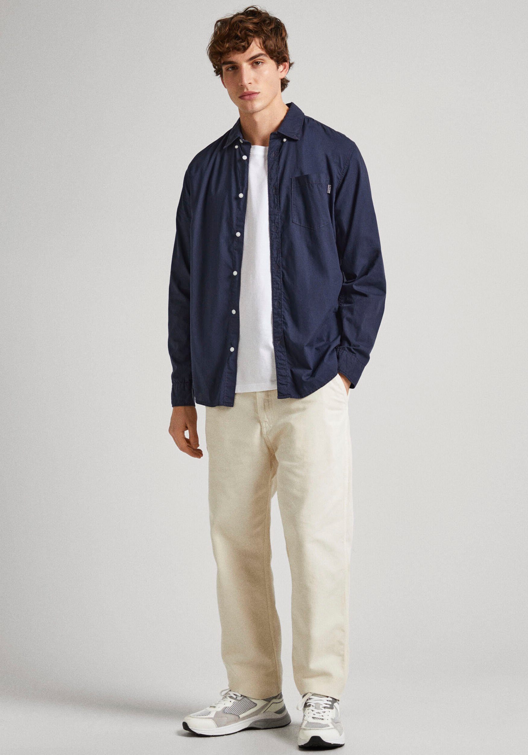 Pepe Jeans Overhemd met lange mouwen Pepe Overhemd PRINCE