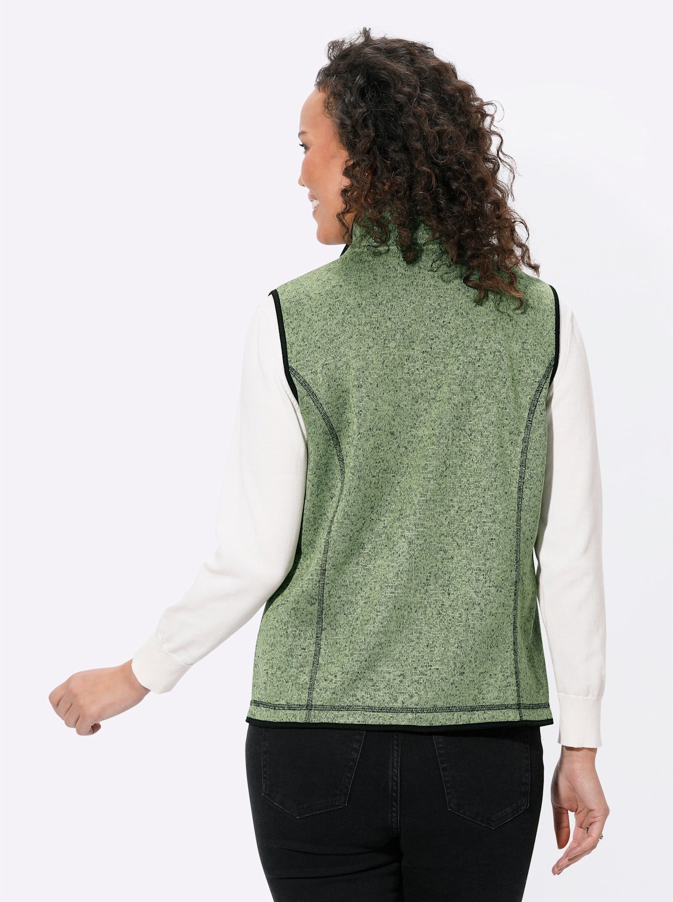 Casual Looks Mouwloos fleecevest