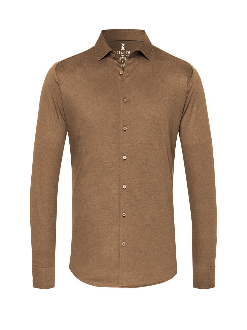 Desoto Overhemd met lange mouwen Casual Kent 1/1 Met een ronde hals