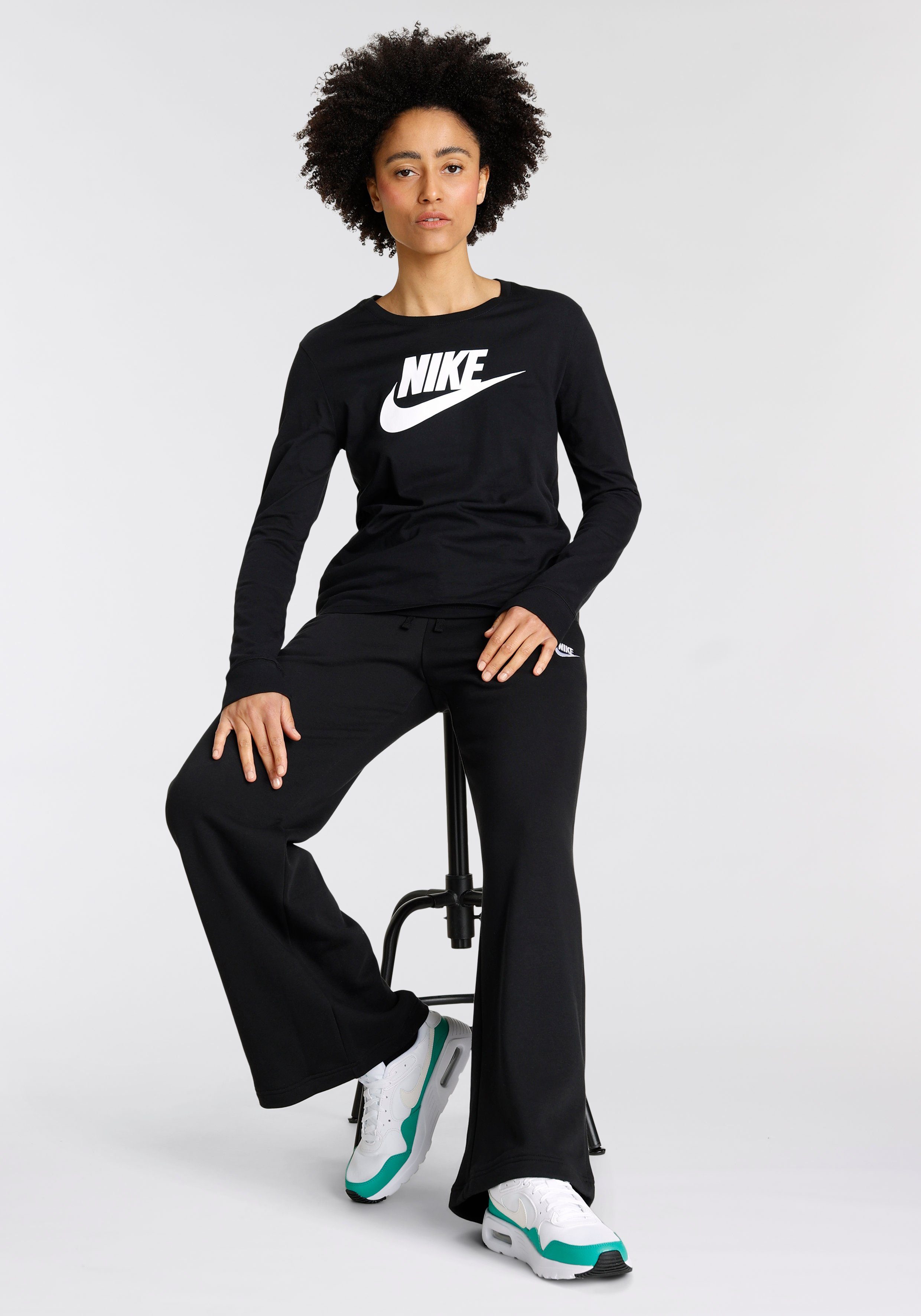 Nike sportshirt lange discount mouwen