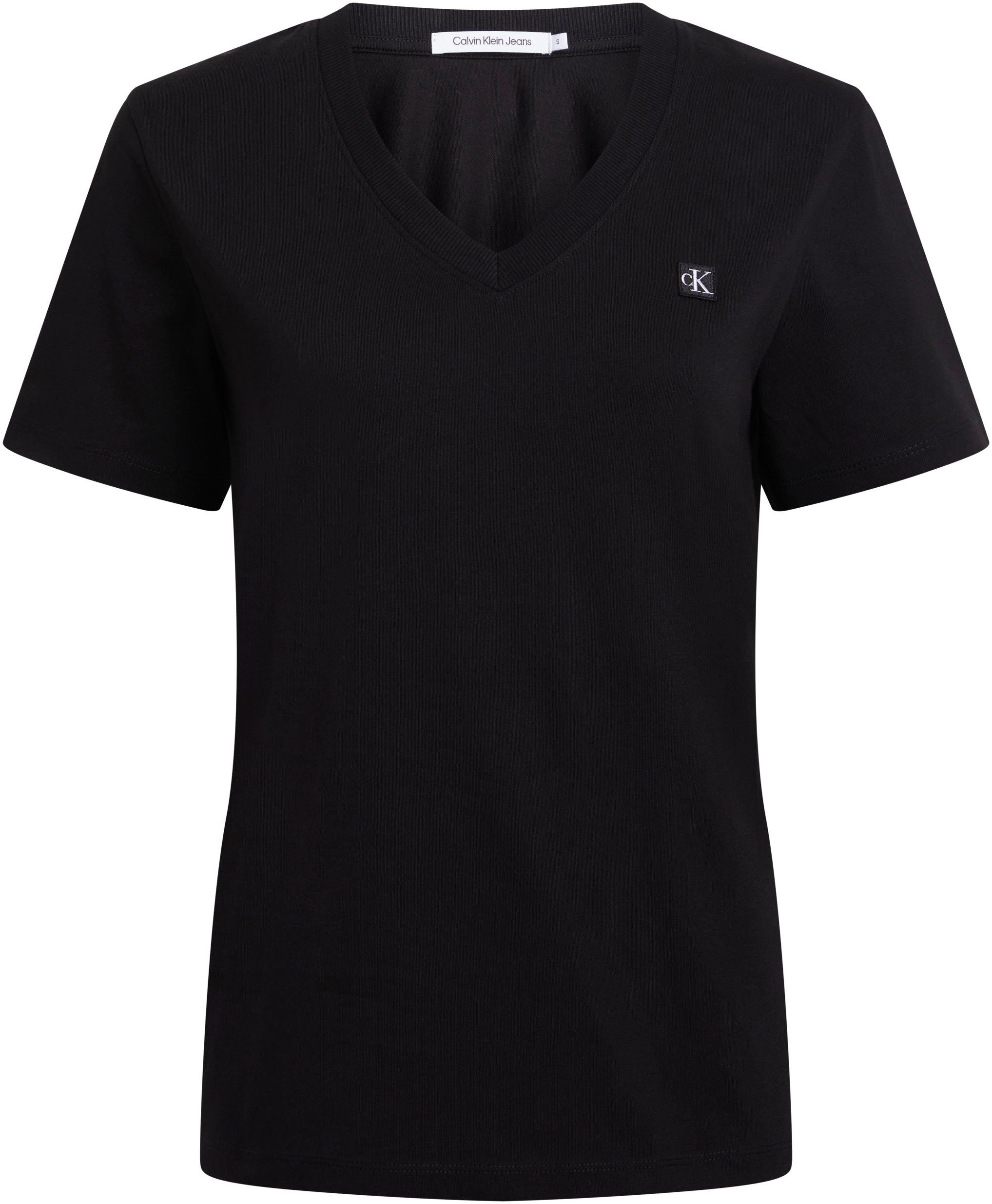 Calvin Klein T-shirt CK EMBRO BADGE V-NECK TEE