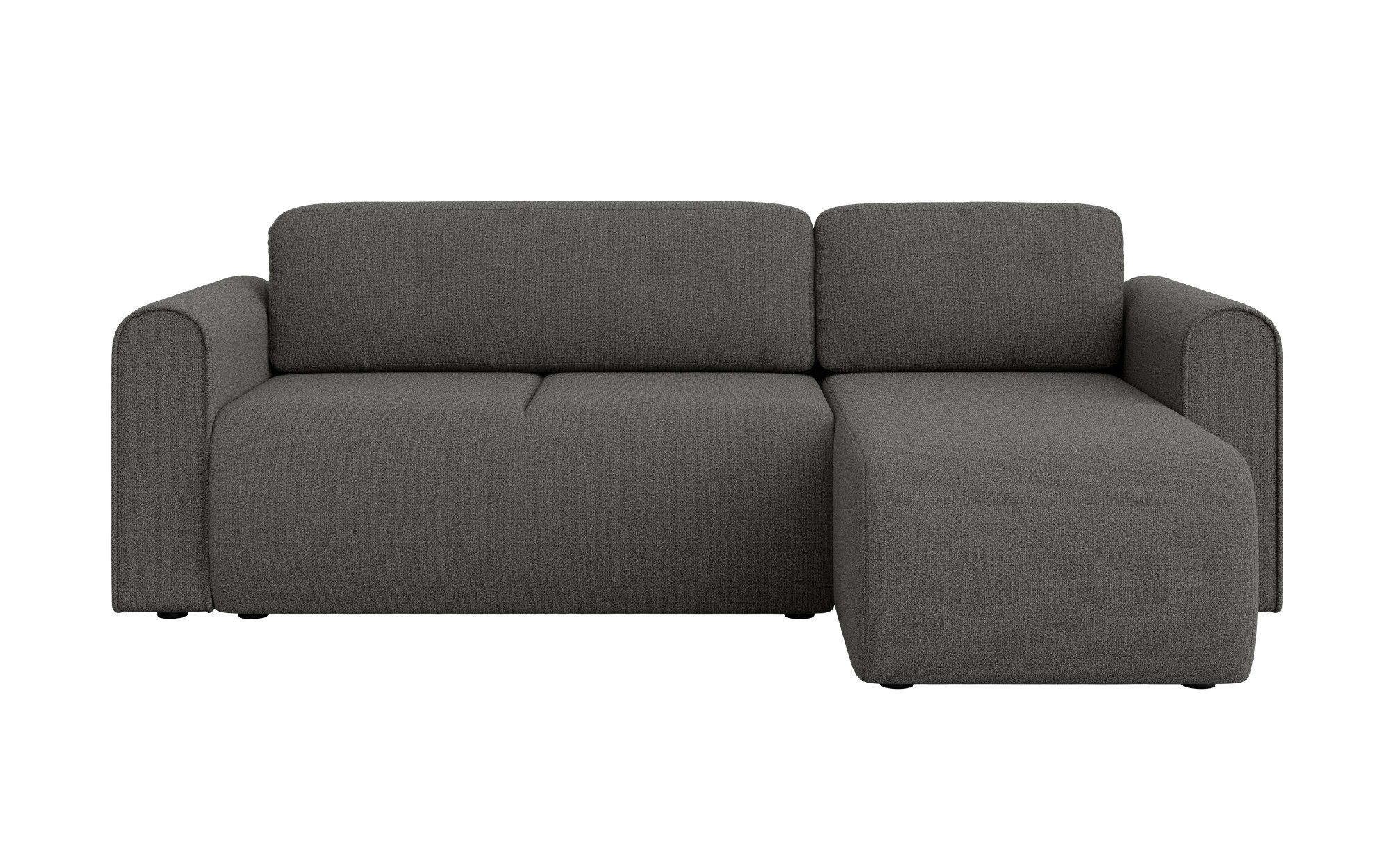 INOSIGN Hoekbank Zacharia optioneel slaapbank met opbergruimte, B/D/H 250/166/86 cm L-vorm met golfondersteuning, recamière aan beide zijden te monteren