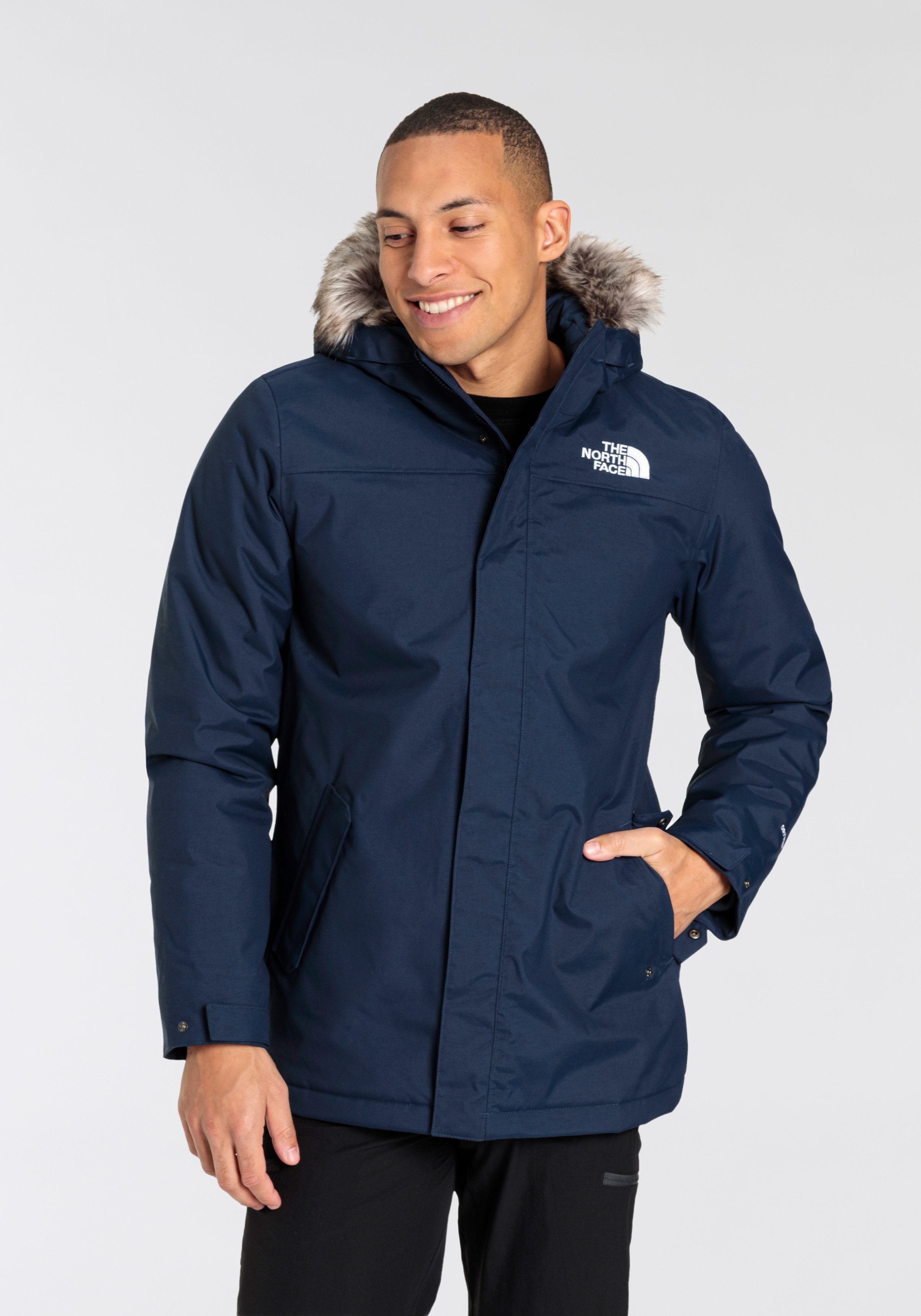 The North Face Functioneel jack ZANECK JACKET met geborduurd logo