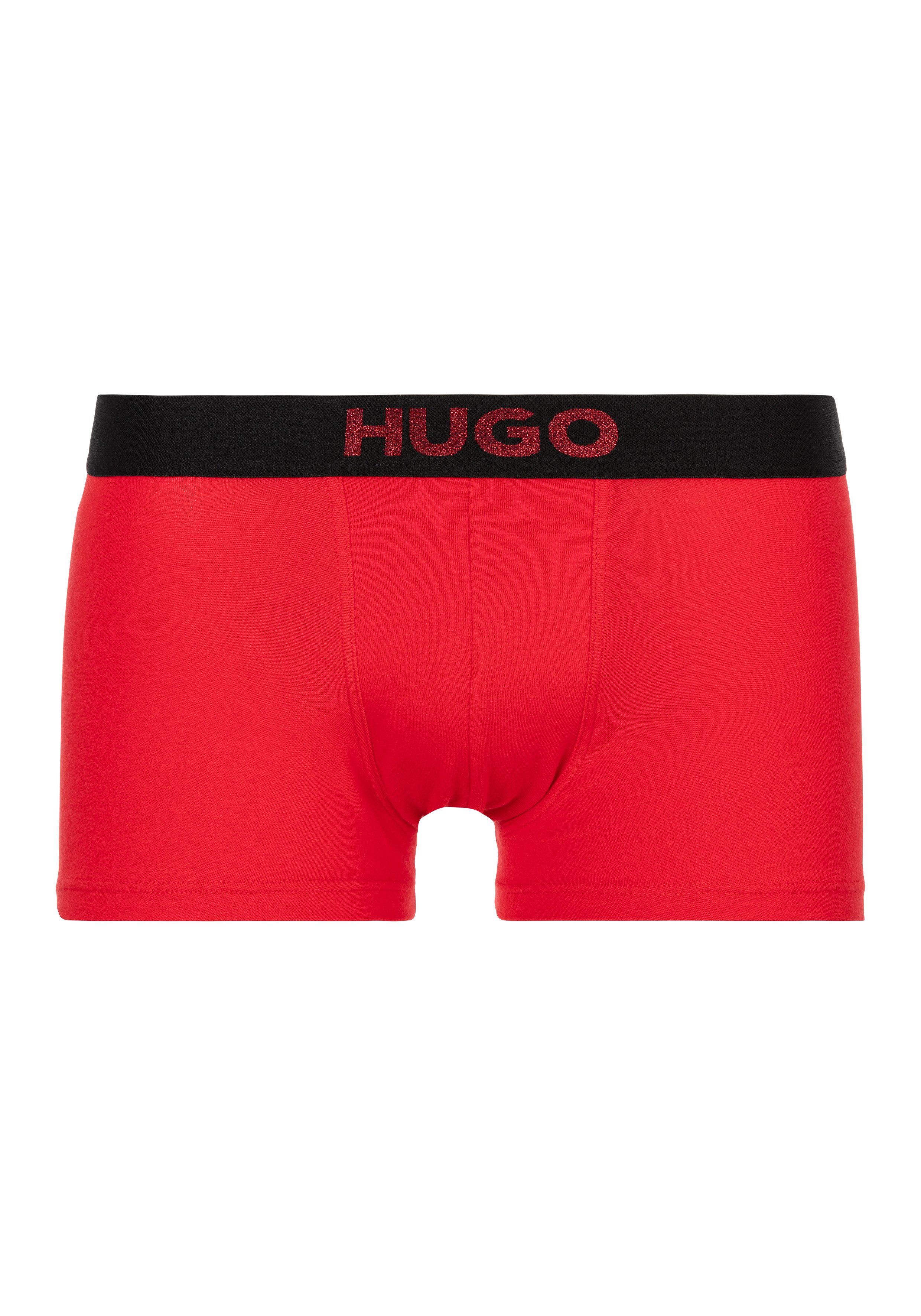 HUGO underwear Trunk met aangehechte band (set 2)